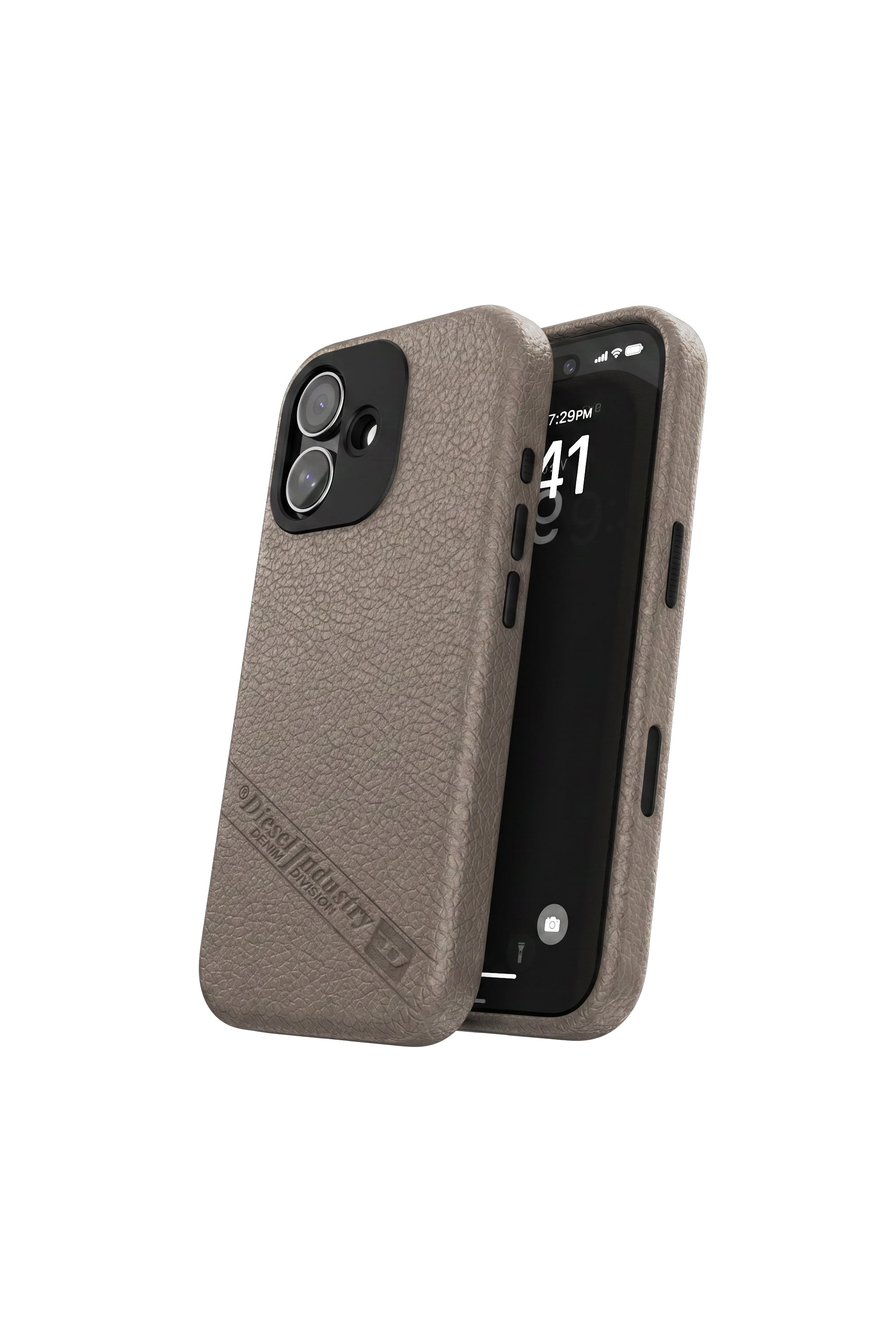Diesel - 60643 MOULDED CASE, Cover Flag D con MagSafe per iPhone 17 Unisex in Beige - 3