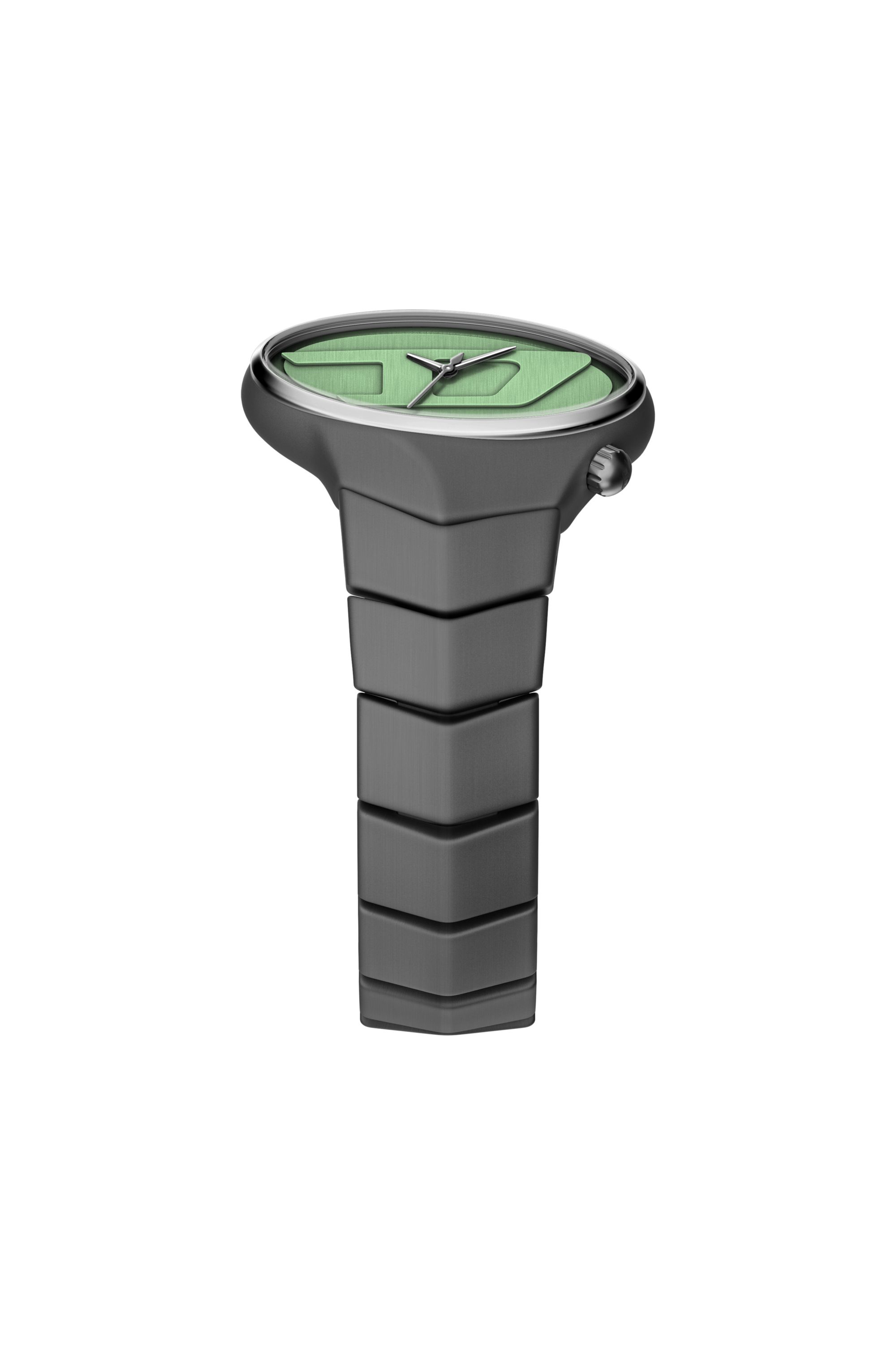 Diesel - DZ2241 WATCH, Orologio D-Rush in acciaio gunmetal Uomo in Grigio - 6