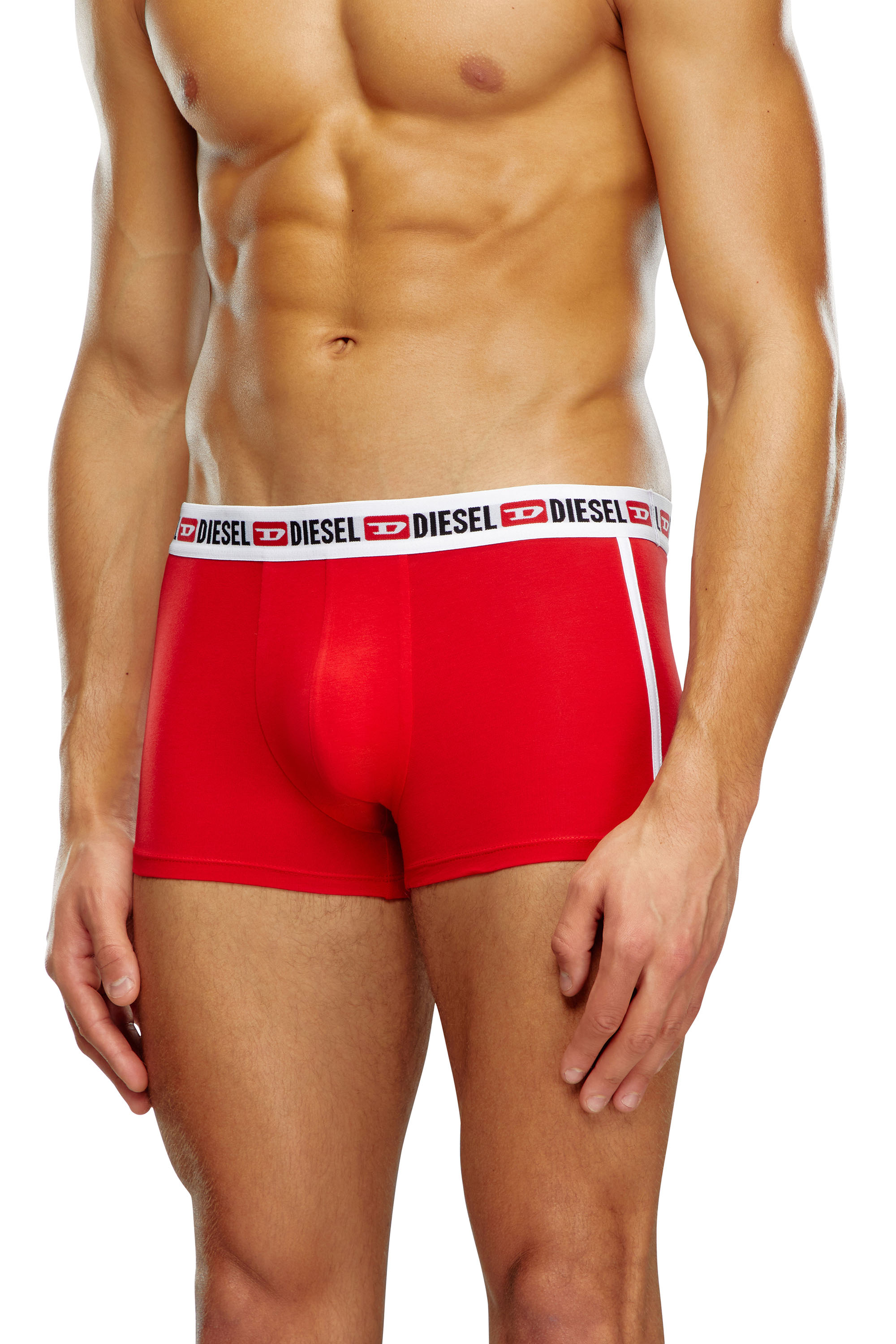 Diesel - UMBX-SHAWNTWOPACK BOXERS, Blu/Rosso - Image 2