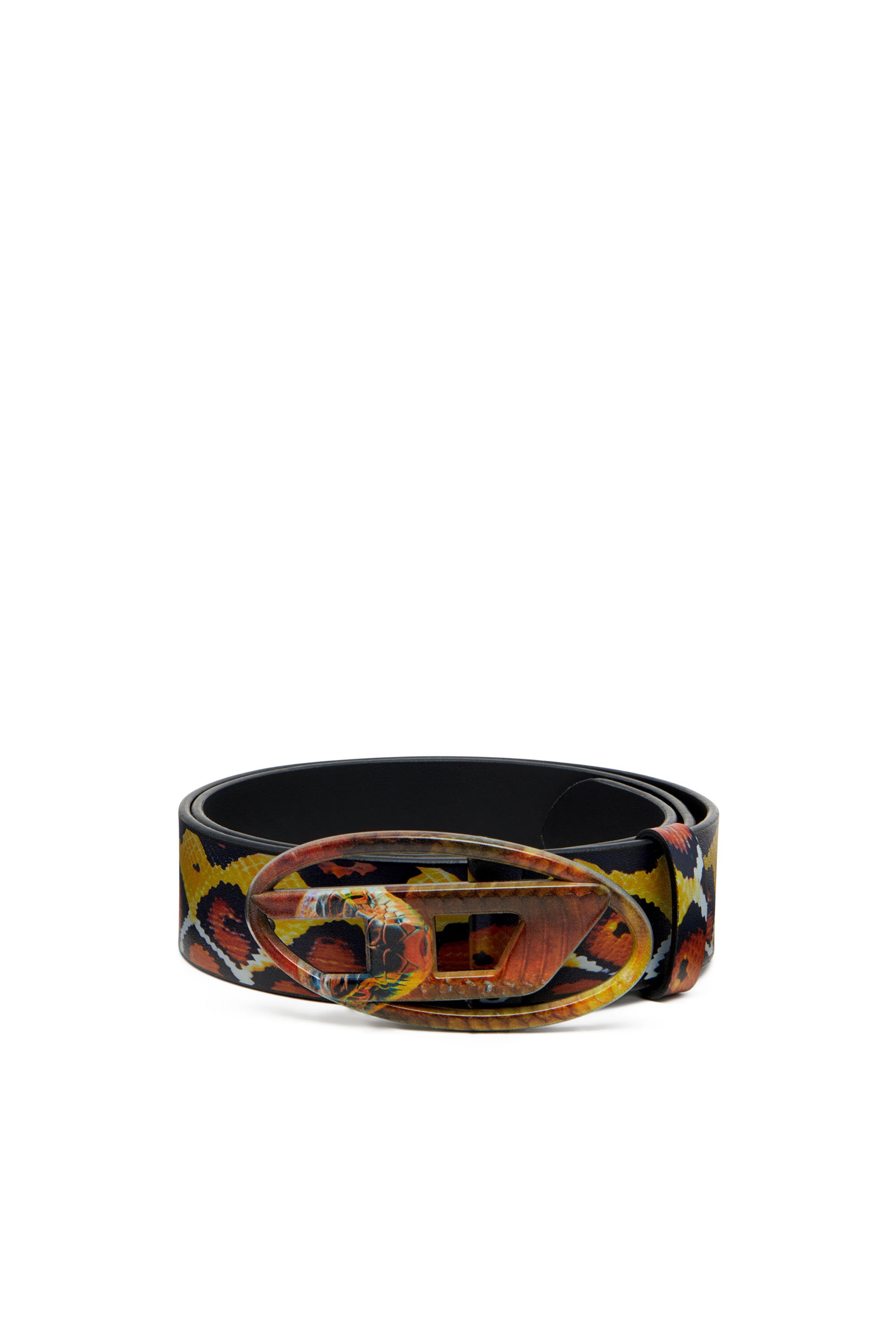 Diesel - CNY-B-1DR, Cintura con motivo snake Unisex in Multicolor - 1