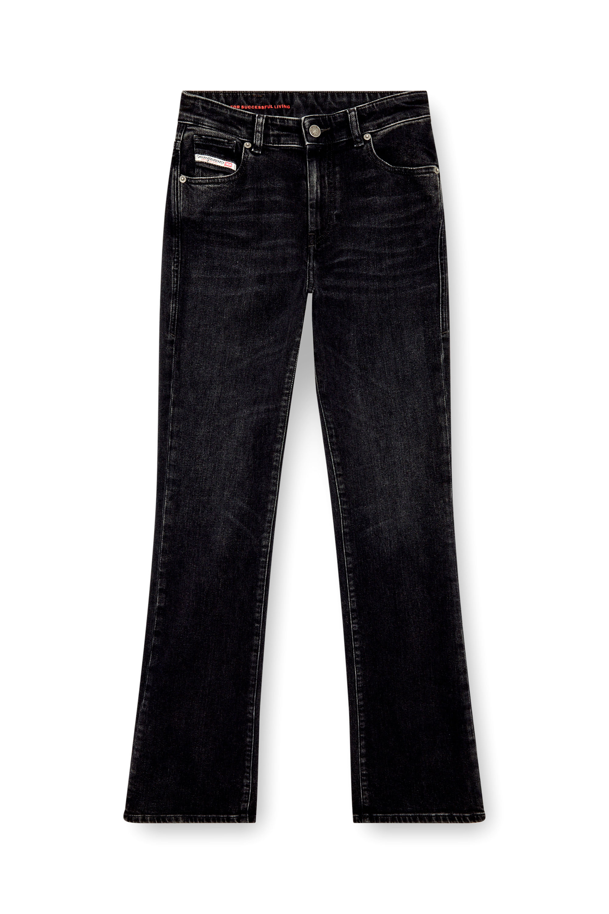 Diesel - Bootcut and Flare Jeans 2003 D-Escription 09I30, Nero/Grigio scuro - Image 5