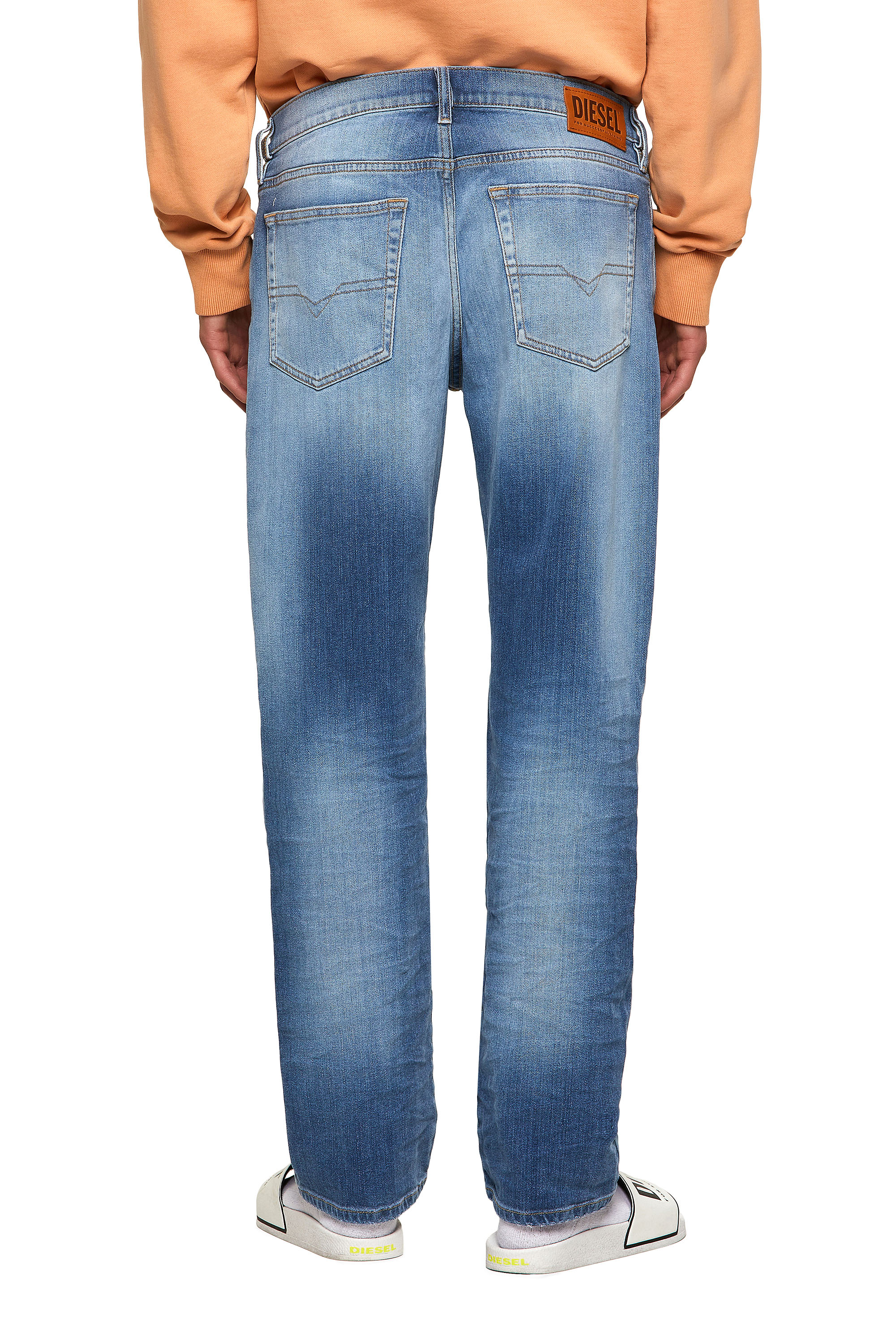 Diesel - D-Mihtry 009NF Straight Jeans, Blu Chiaro - Image 2