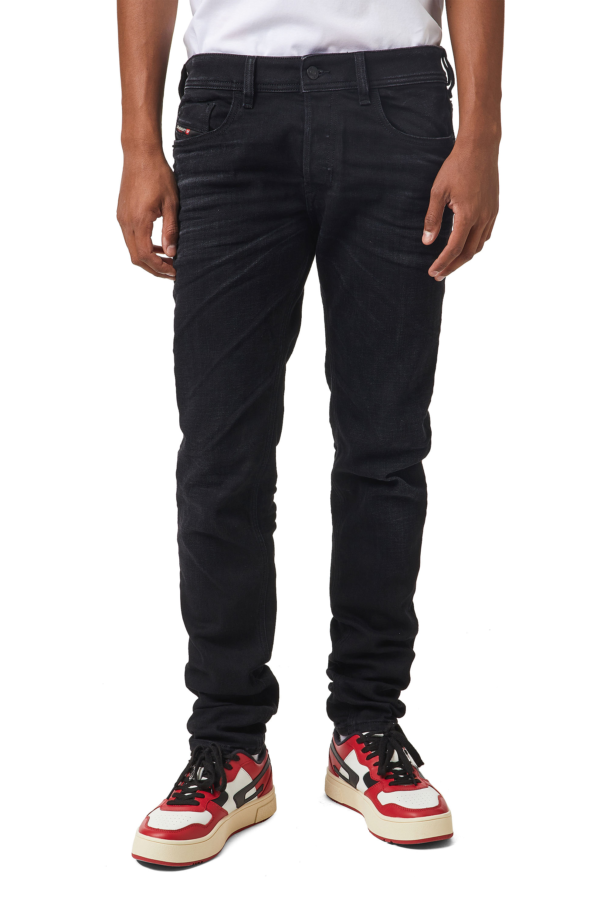 Sleenker 09A75, Nero/Grigio scuro - Jeans