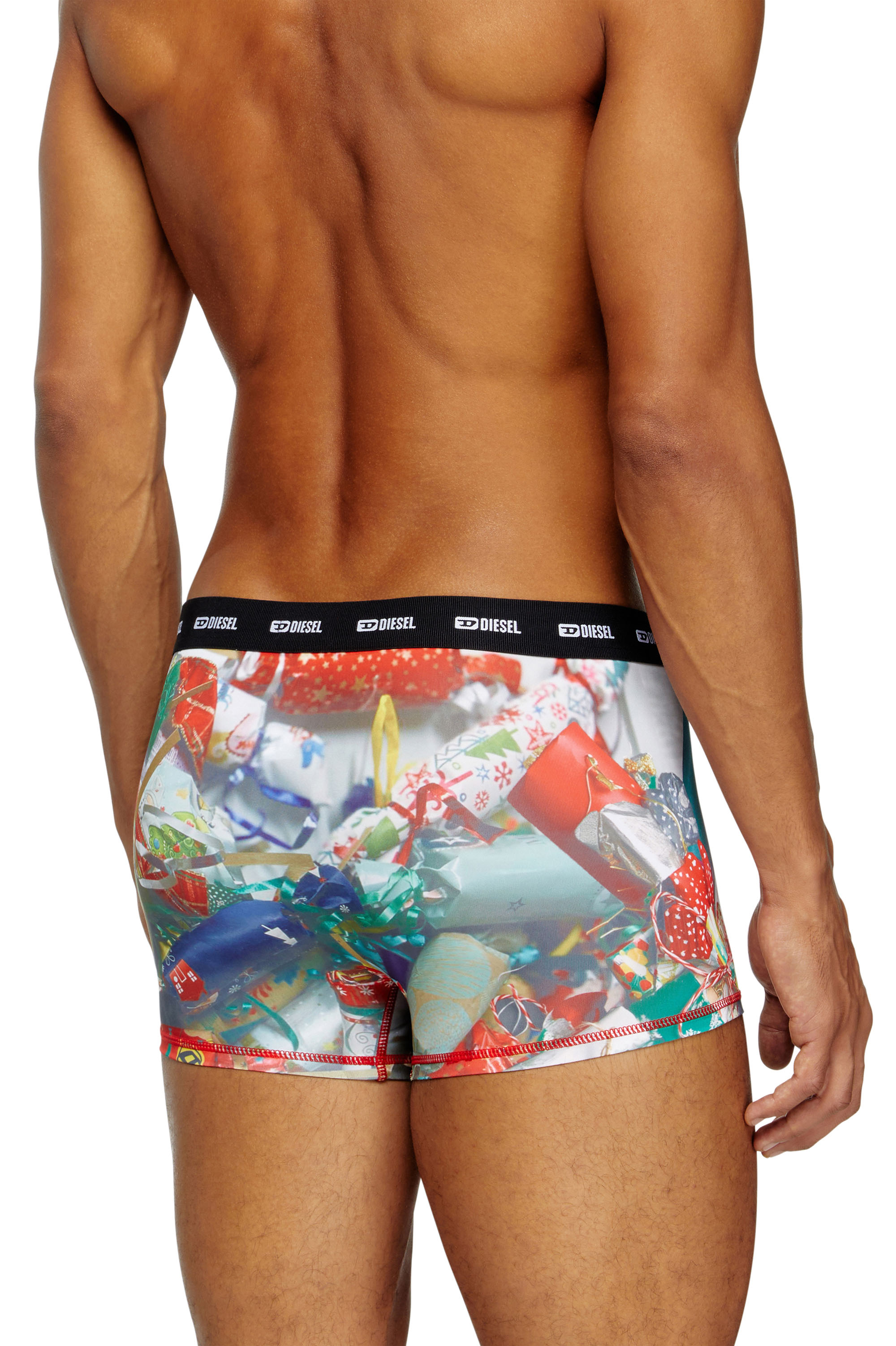 Diesel - DAMIEN-UTLT, Boxer elasticizzati con stampa all-over Uomo in Multicolor - 4