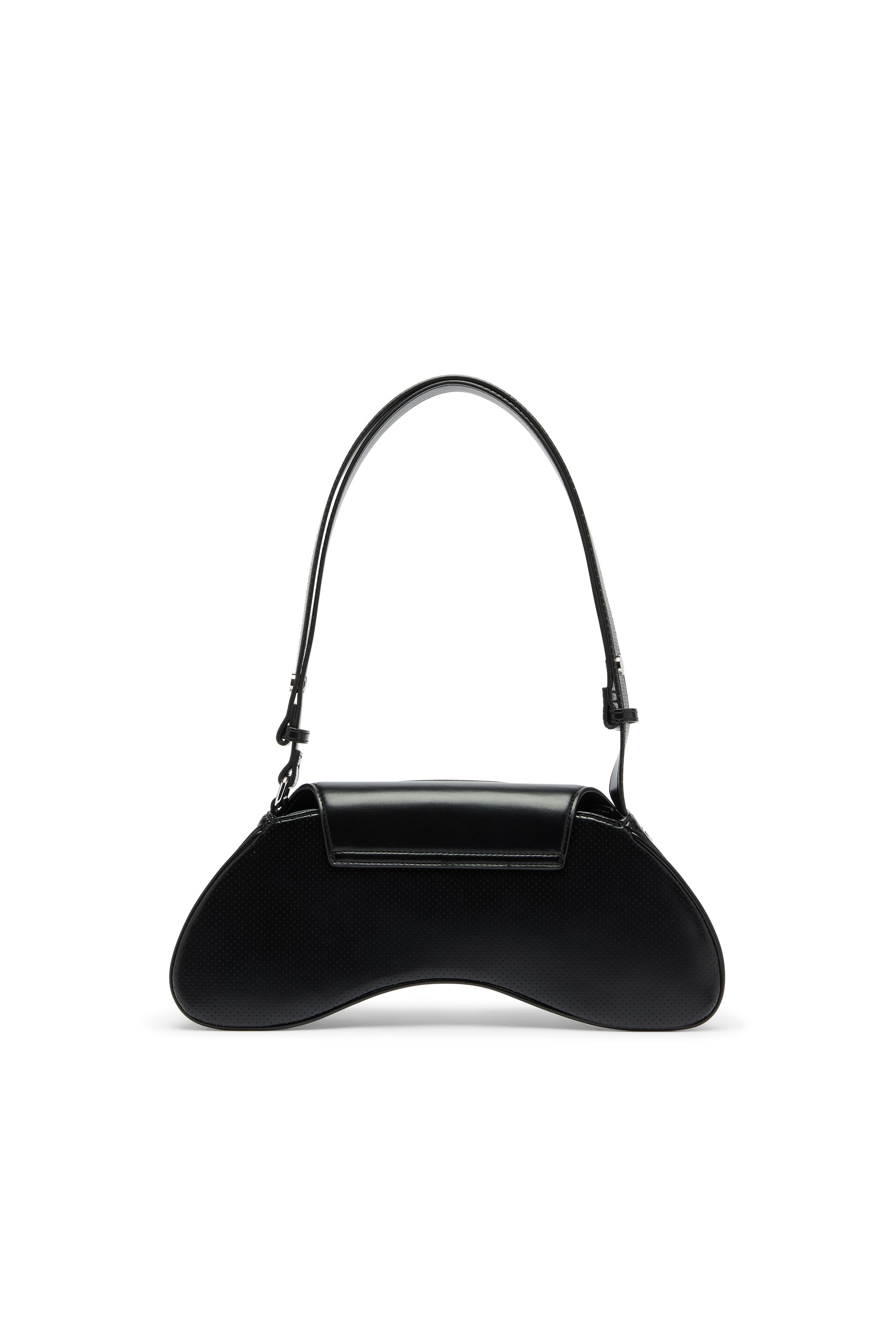 Diesel - PLAY CROSSBODY, Play - Borsa a tracolla in PU trapuntato e traforato Donna in Nero - 2
