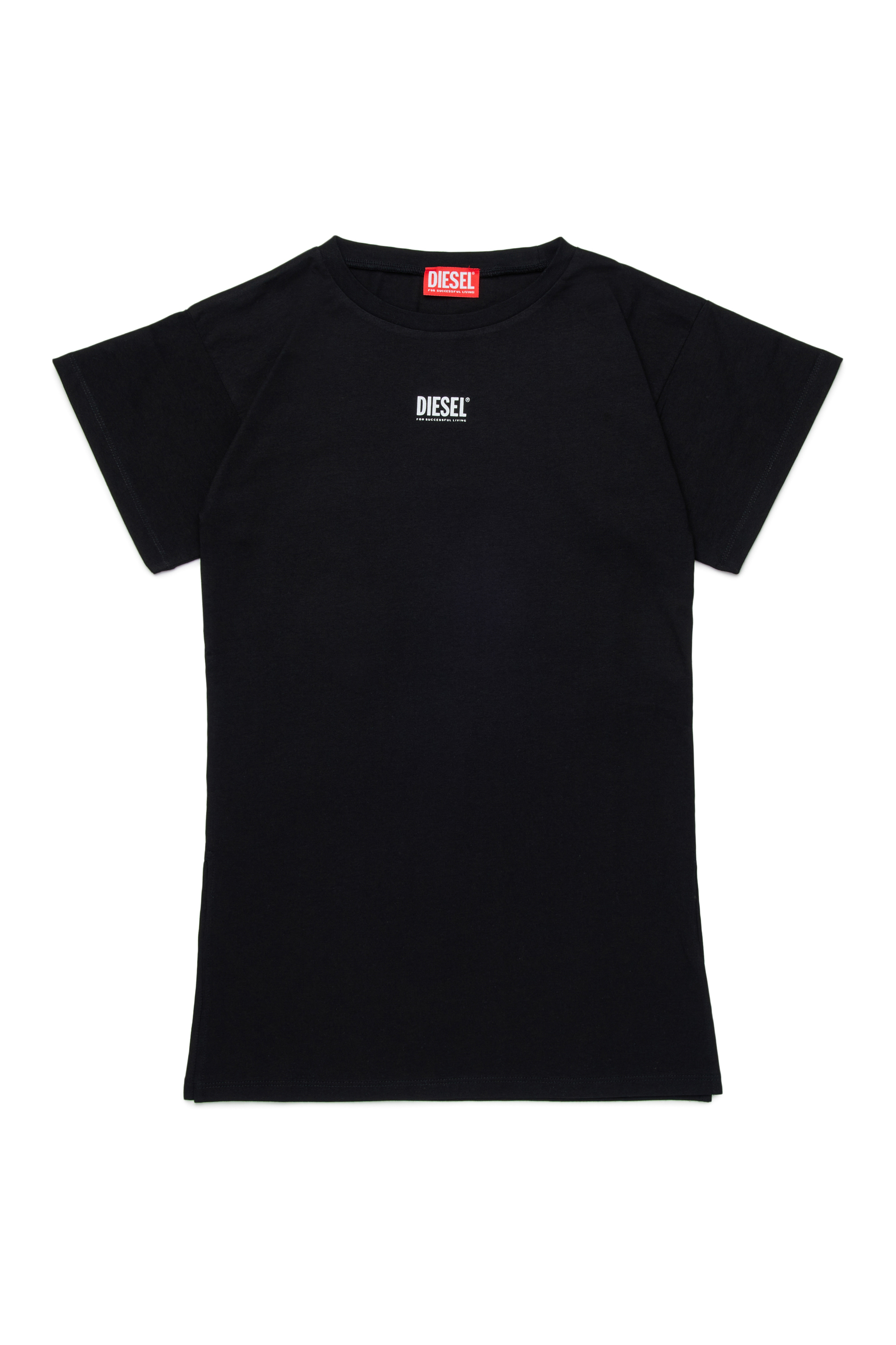 Diesel - MCUTIS, Abito da spiaggia con piccolo logo Donna in Nero - 1