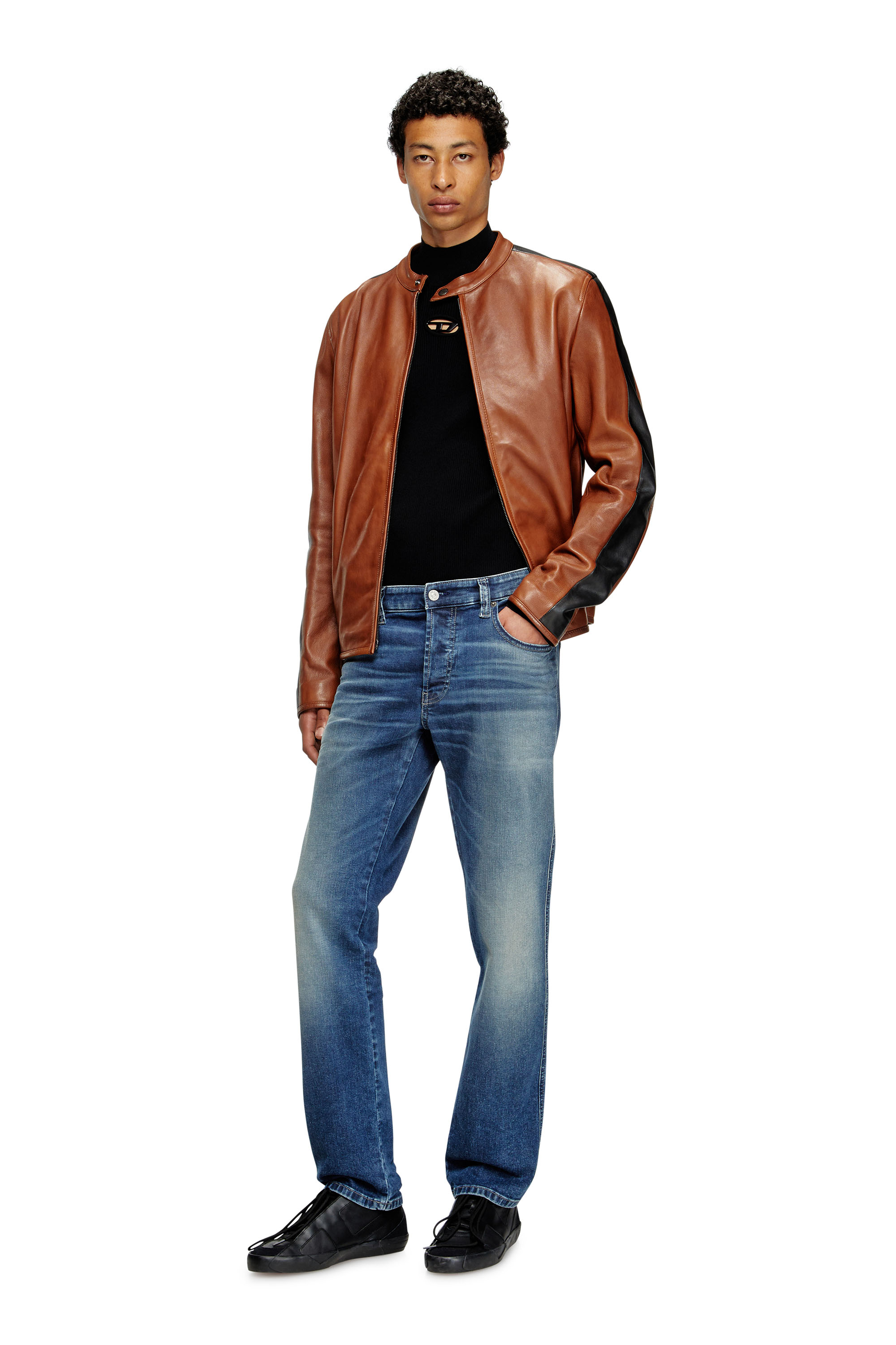 Slim Jeans 1993 D-Vyl 0DBEE, Blu medio Diesel - Slim Jeans 1993 D-Vyl 0DBEE Uomo, Blu medio - Image 1