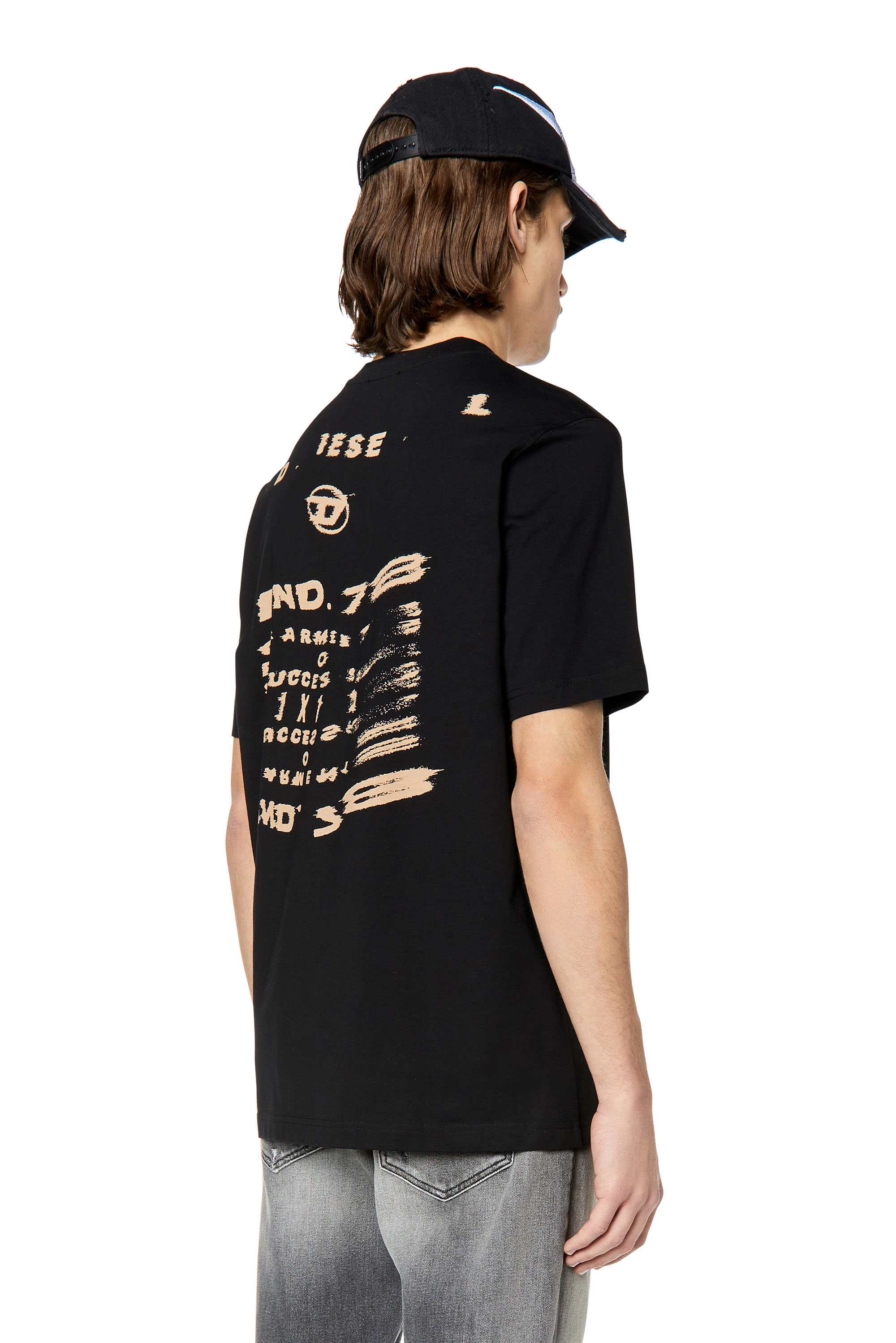 Diesel - T-JUST-G9, Nero - Image 4
