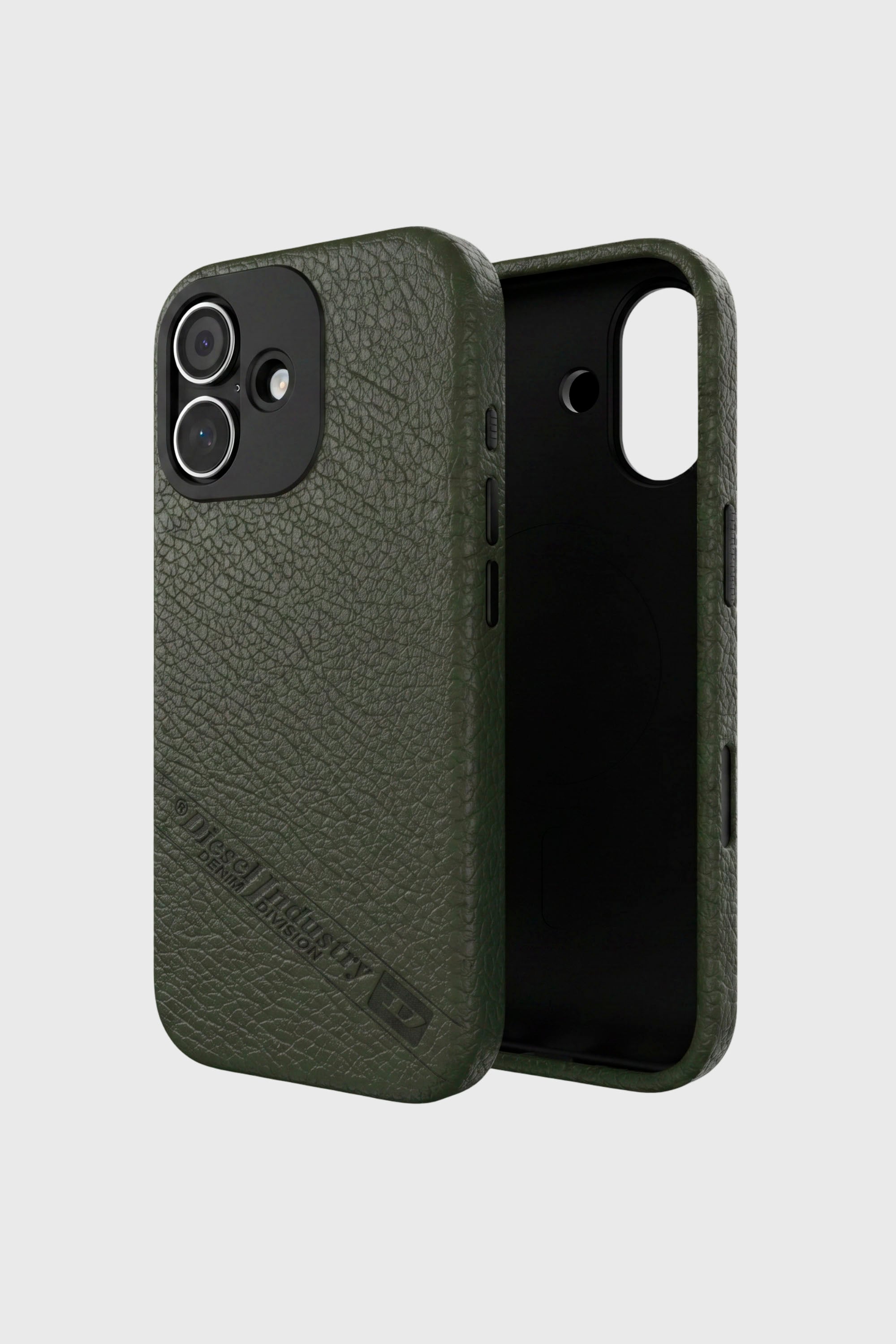 Diesel - 60646 MOULDED CASE, Cover Flag D con MagSafe per iPhone 17 Unisex in Verde - 1