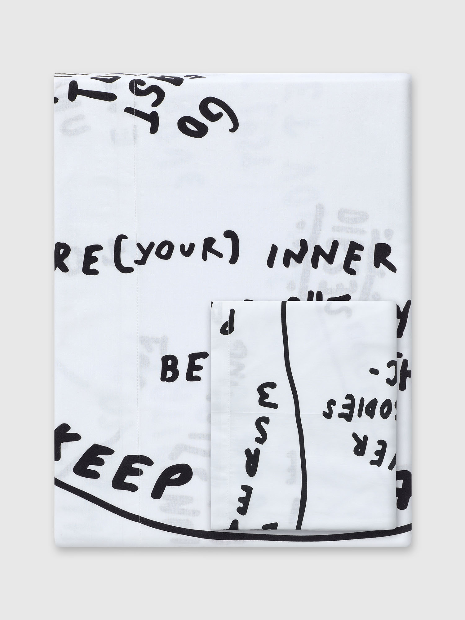 Diesel - 2004011 PCPP SCRIBBLES  255X255 PR001, Set Copripiumino Matrimoniale SCRIBBLES Unisex in Multicolor - 1