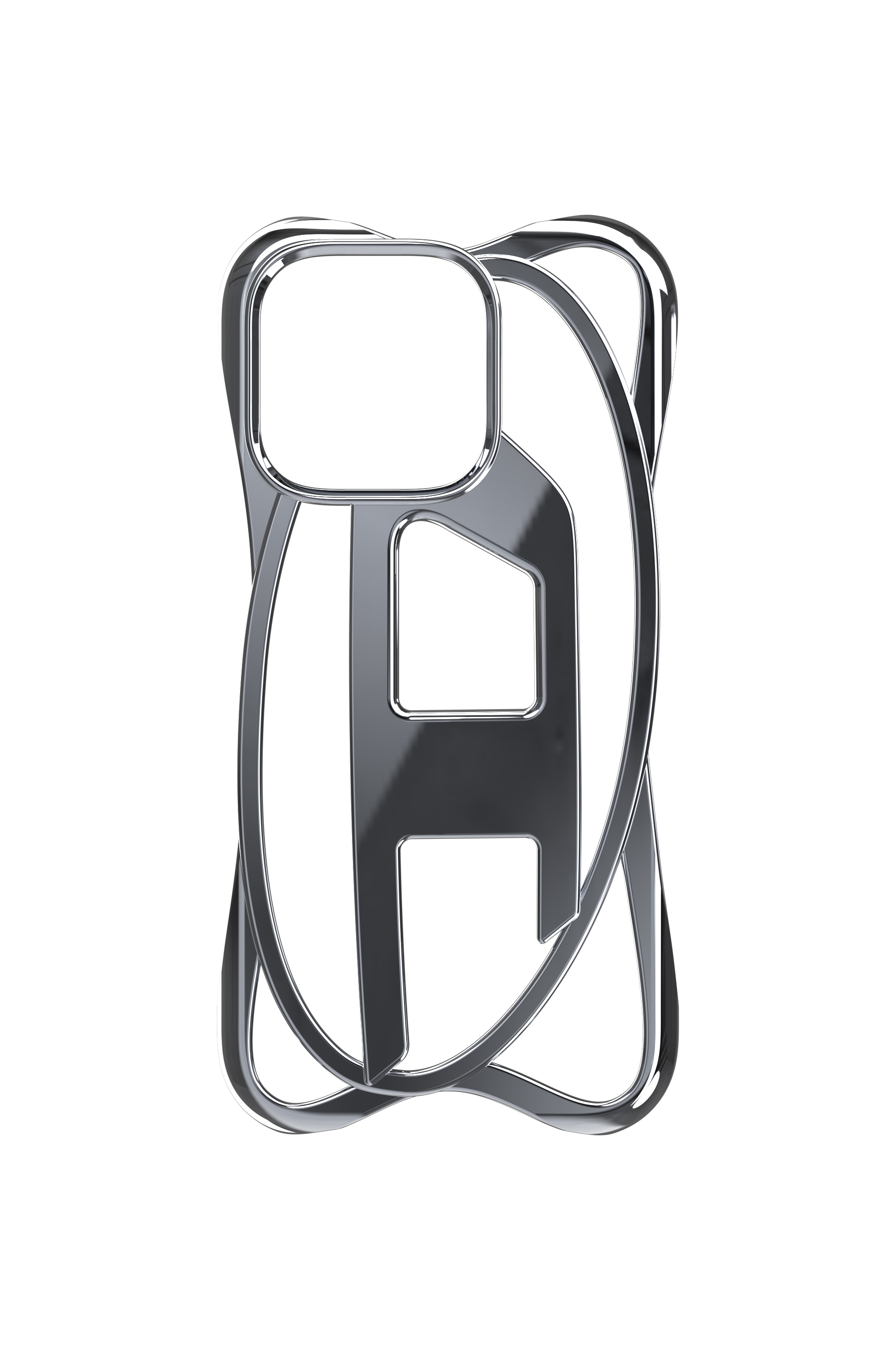 Diesel - 60267 CAGED D CASE, Custodia Caged D iPhone 16 Pro Unisex in Grigio - 4