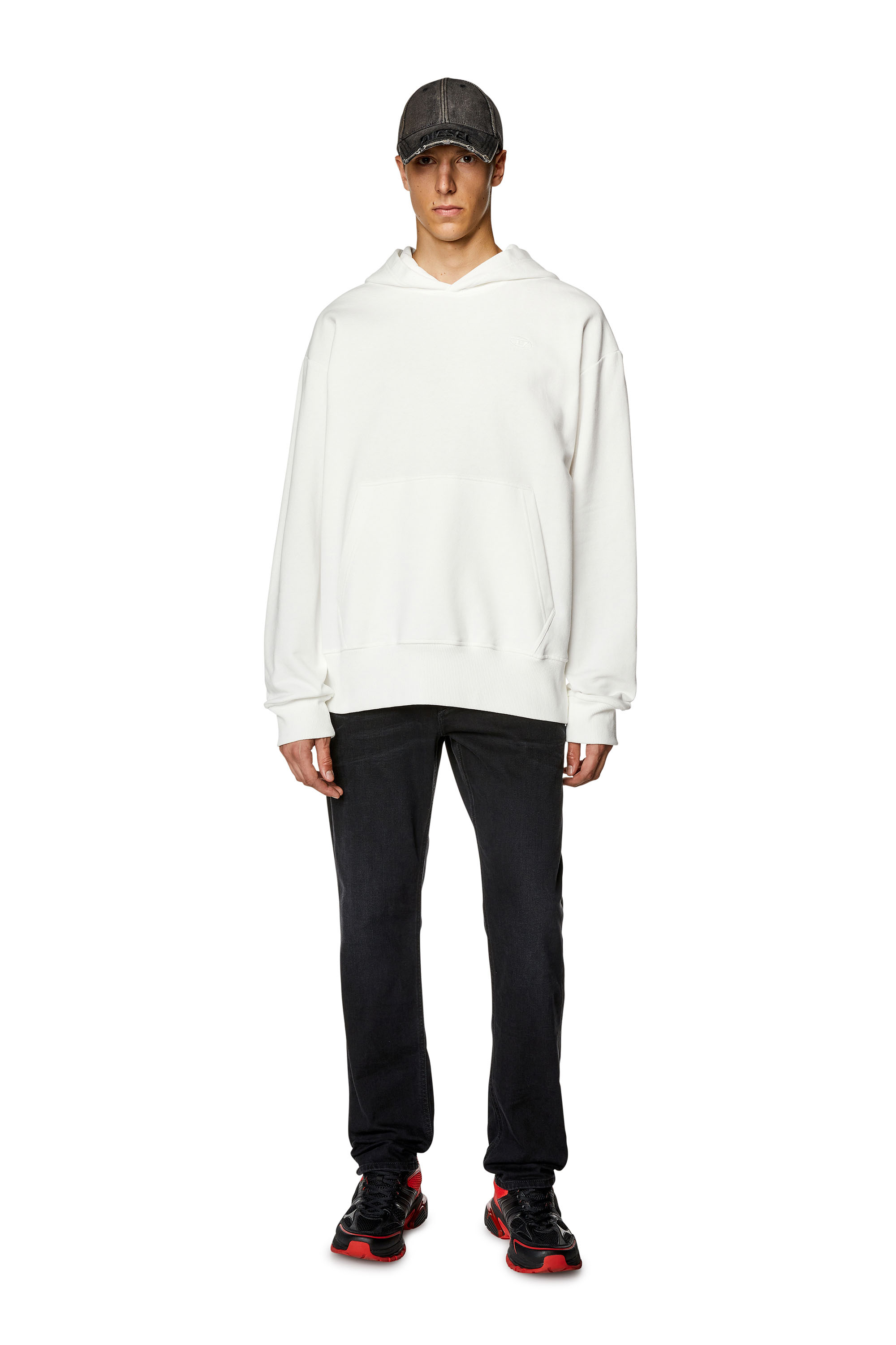 Diesel - Regular Jeans 1986 Larkee-Beex 09D48 Uomo, Nero/Grigio scuro - Image 1