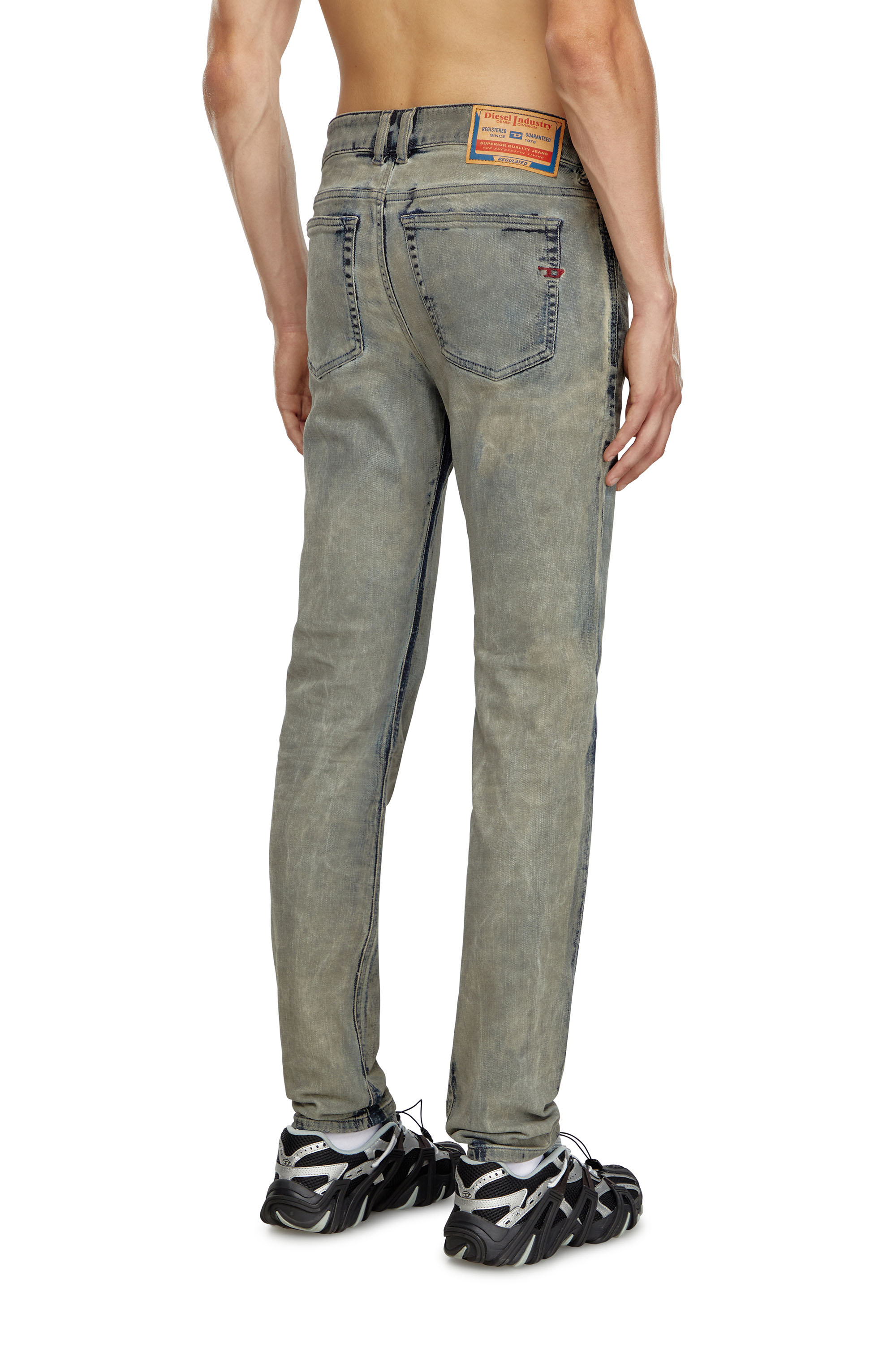 Diesel - Skinny Jeans 1979 Sleenker 068ND Uomo, Blu Scuro - Image 4