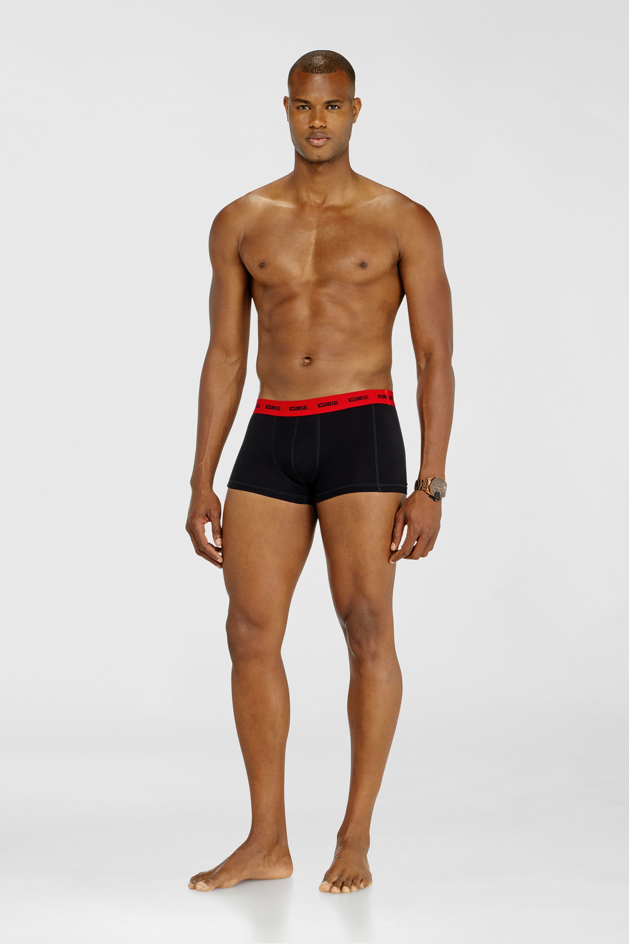Diesel - DAMIEN-UTLT-3PACK, Set da tre boxer Uomo in Nero - 2