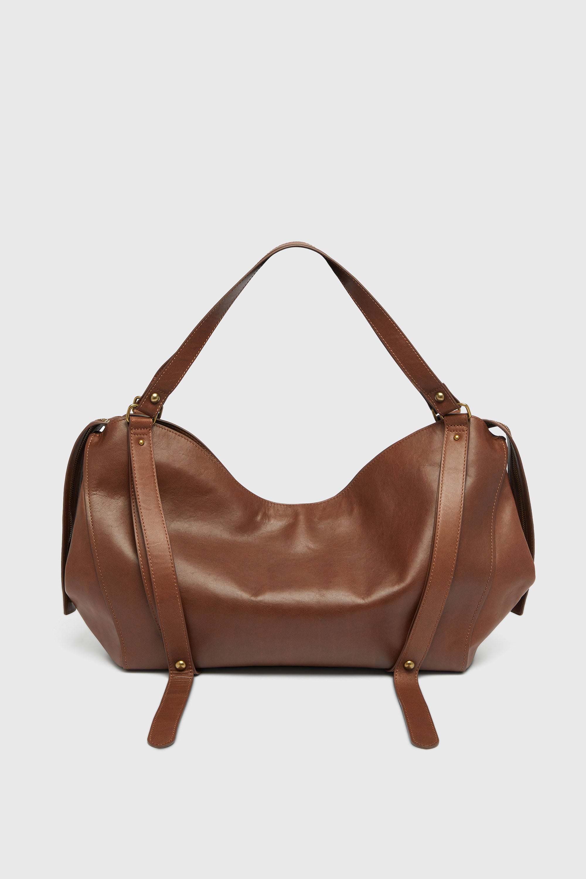 Diesel - D-ONE TOPHANDLE L, D-One-Borsa grande a mano in pelle trattata Unisex in Marrone - 3