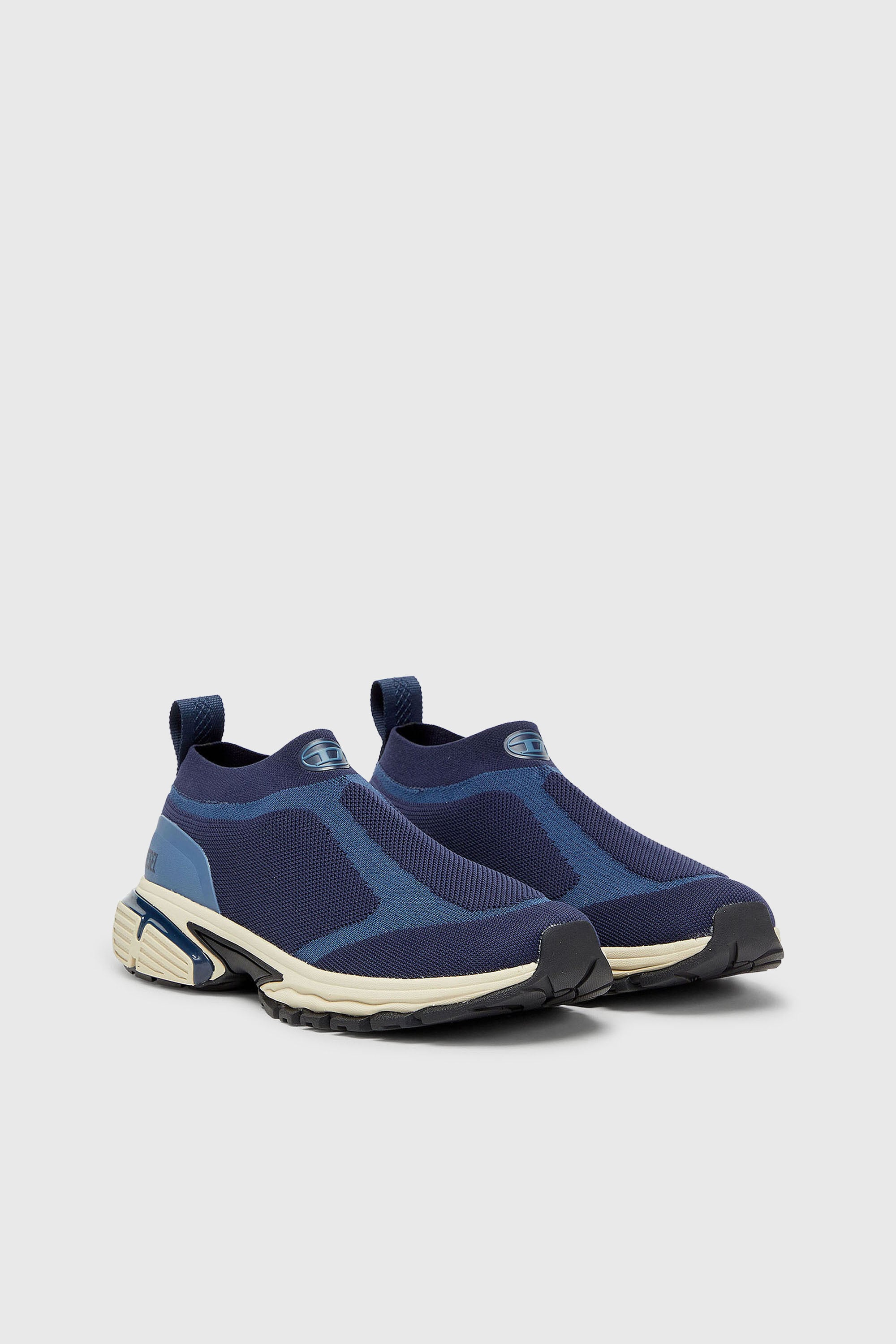 Diesel - S-PRO-V-DENSE-SOCKS, Pro-V-Dense-Sneakers a calzino in maglia slip-on Uomo in Blu - 2
