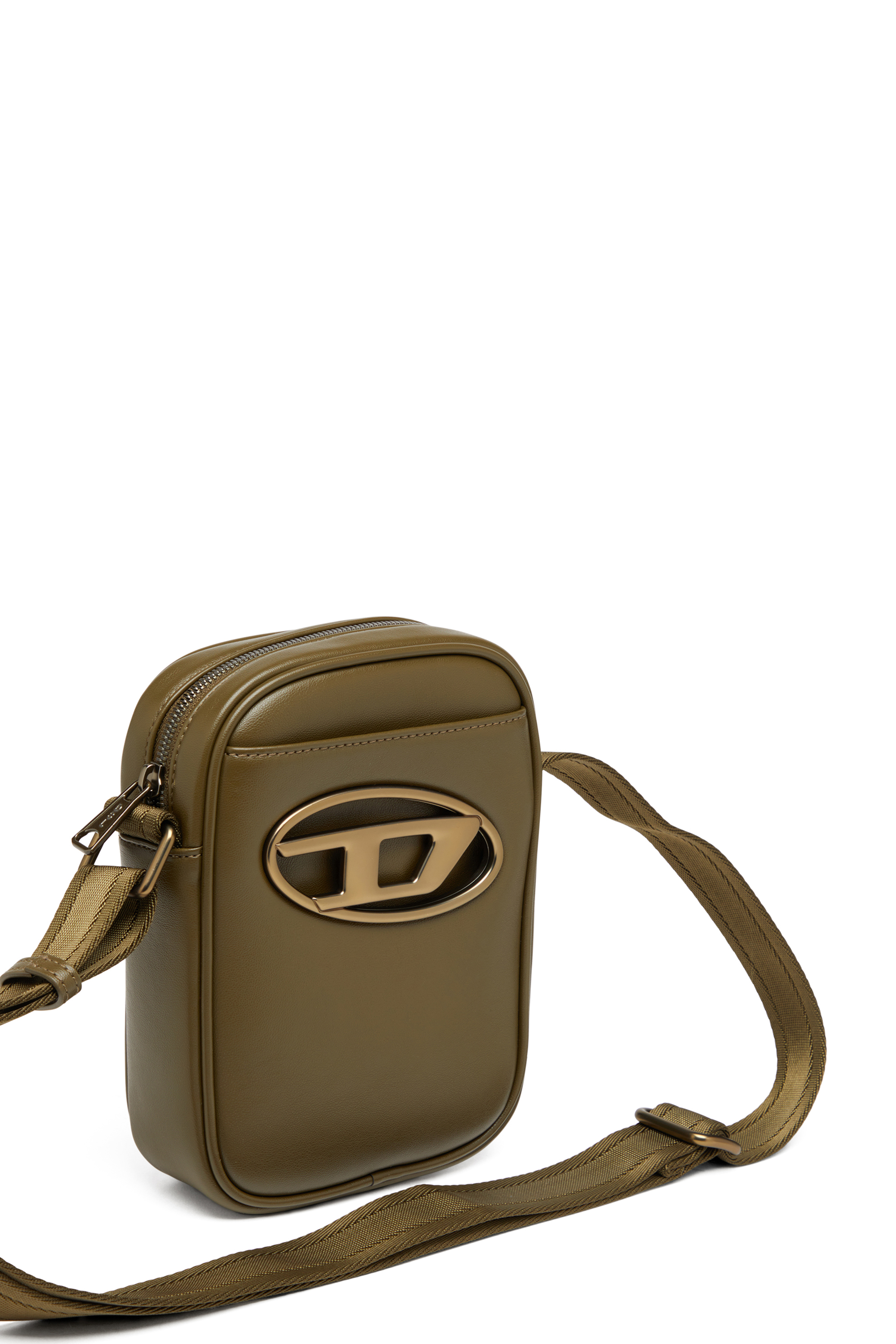 Diesel - HOLI-D CROSSBODY, Holi-D-Crossbody in PU e neoprene Uomo in Verde - 5