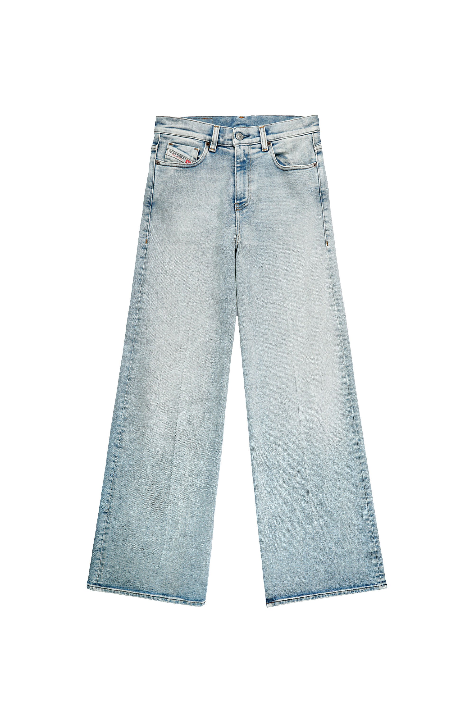Diesel - 1978 09C08 Bootcut and Flare Jeans, Blu Chiaro - Image 6
