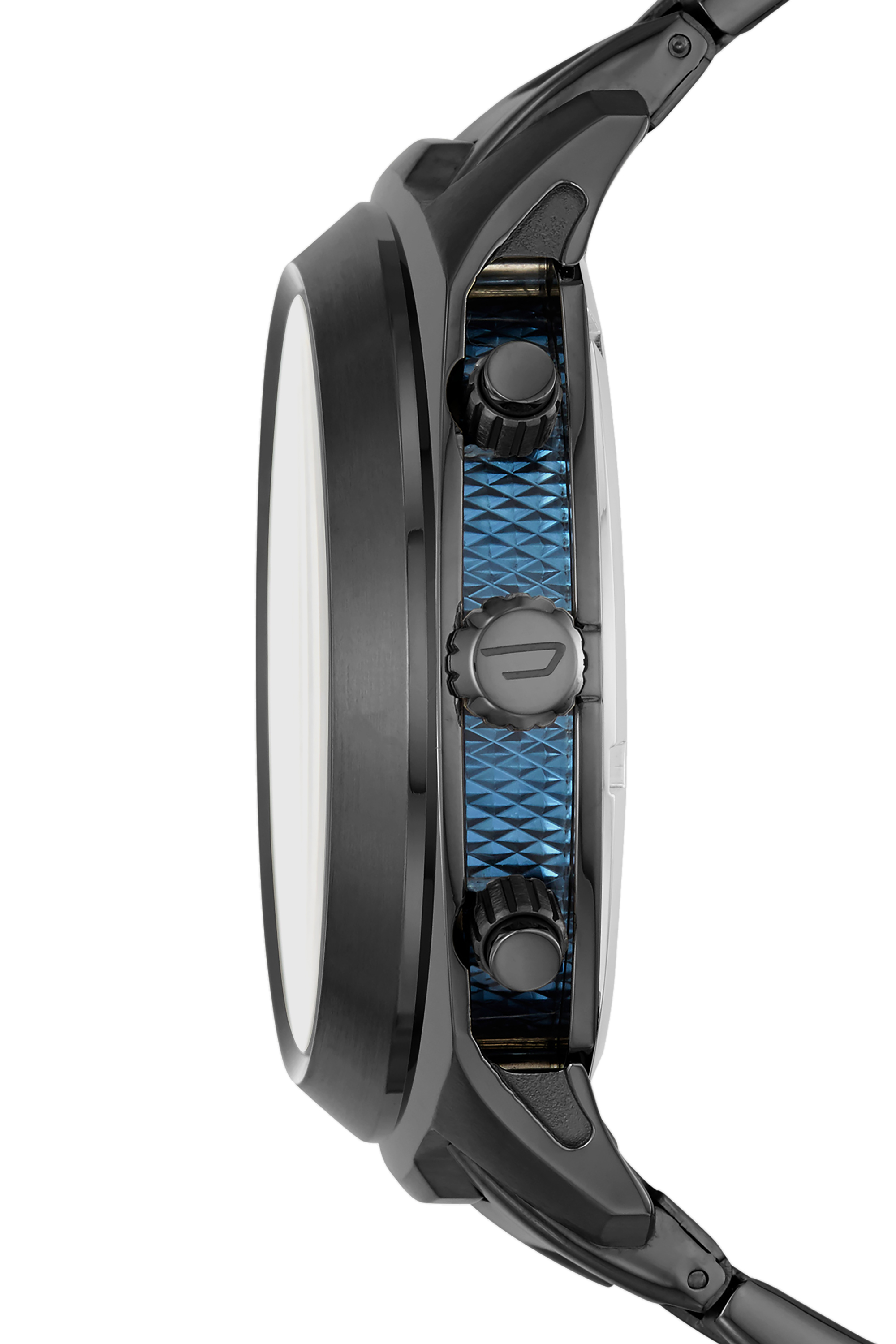 Diesel - DZ4510, Tumbler cronografo in acciaio inossidabile grigio piombo Uomo in Nero - 2