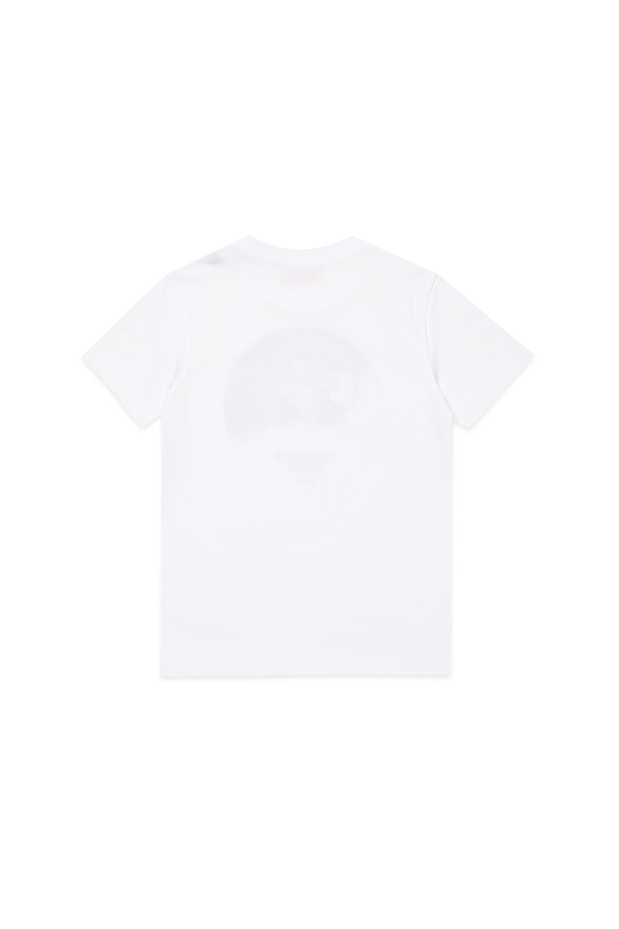 Diesel - TDIEGORL4, Uomo T-shirt con logo globo in Bianco - Image 2