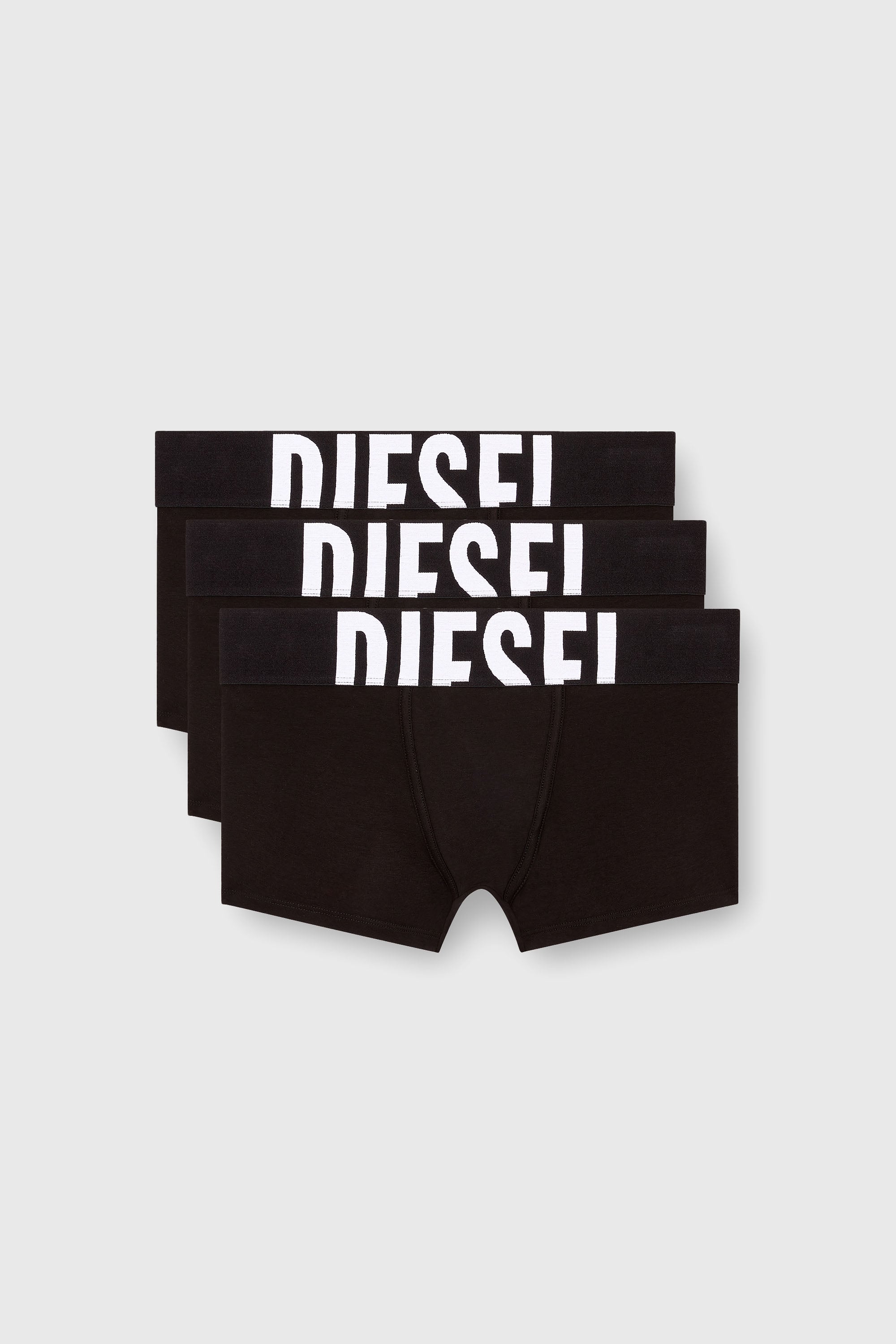 Diesel - UMBX-DAMIENTHREEPACK-5.5EL, Set da tre boxer in cotone stretch Uomo in Nero - 1