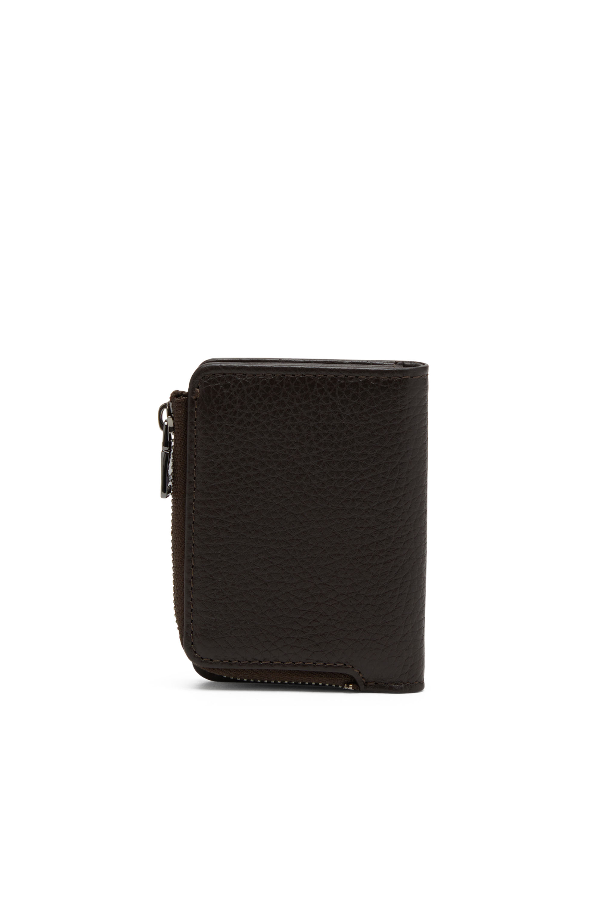 Diesel - HISSU EVO CARD HOLDER L, Portacarte in pelle Uomo in Marrone - 2