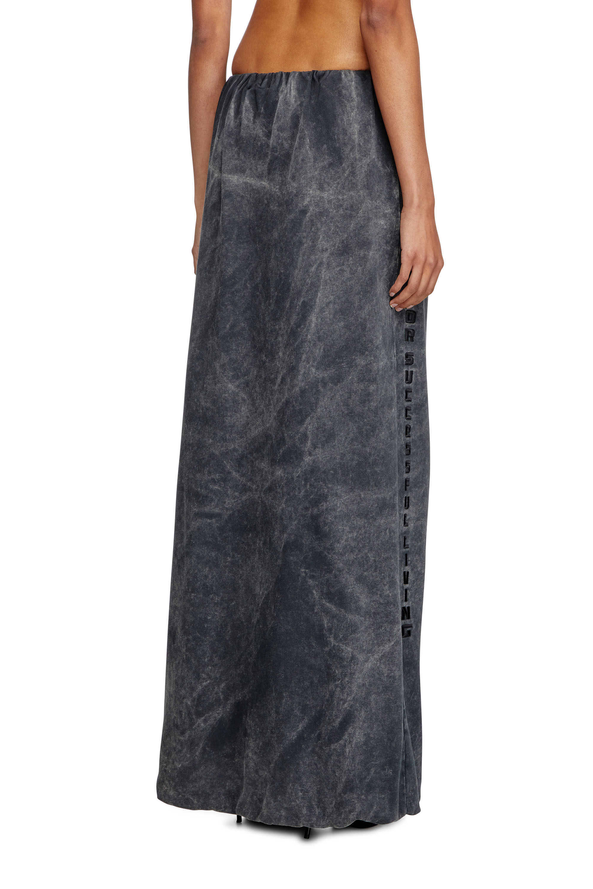 Diesel - O-REIRA, Gonna maxi a palloncino Donna in Nero - 4