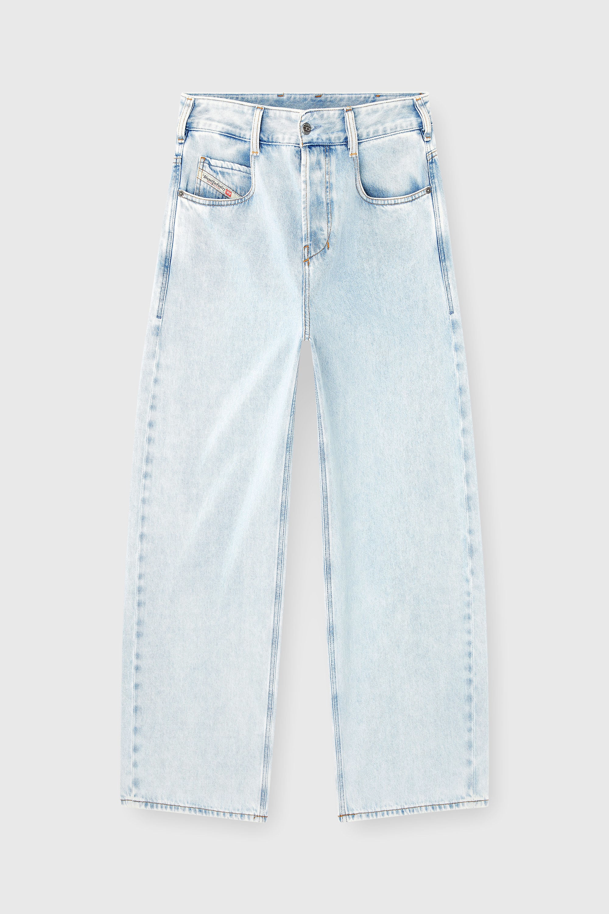 Diesel - Relaxed Jeans 1997 D-Enim-M 09M74 Unisex, Blu Chiaro - Image 2