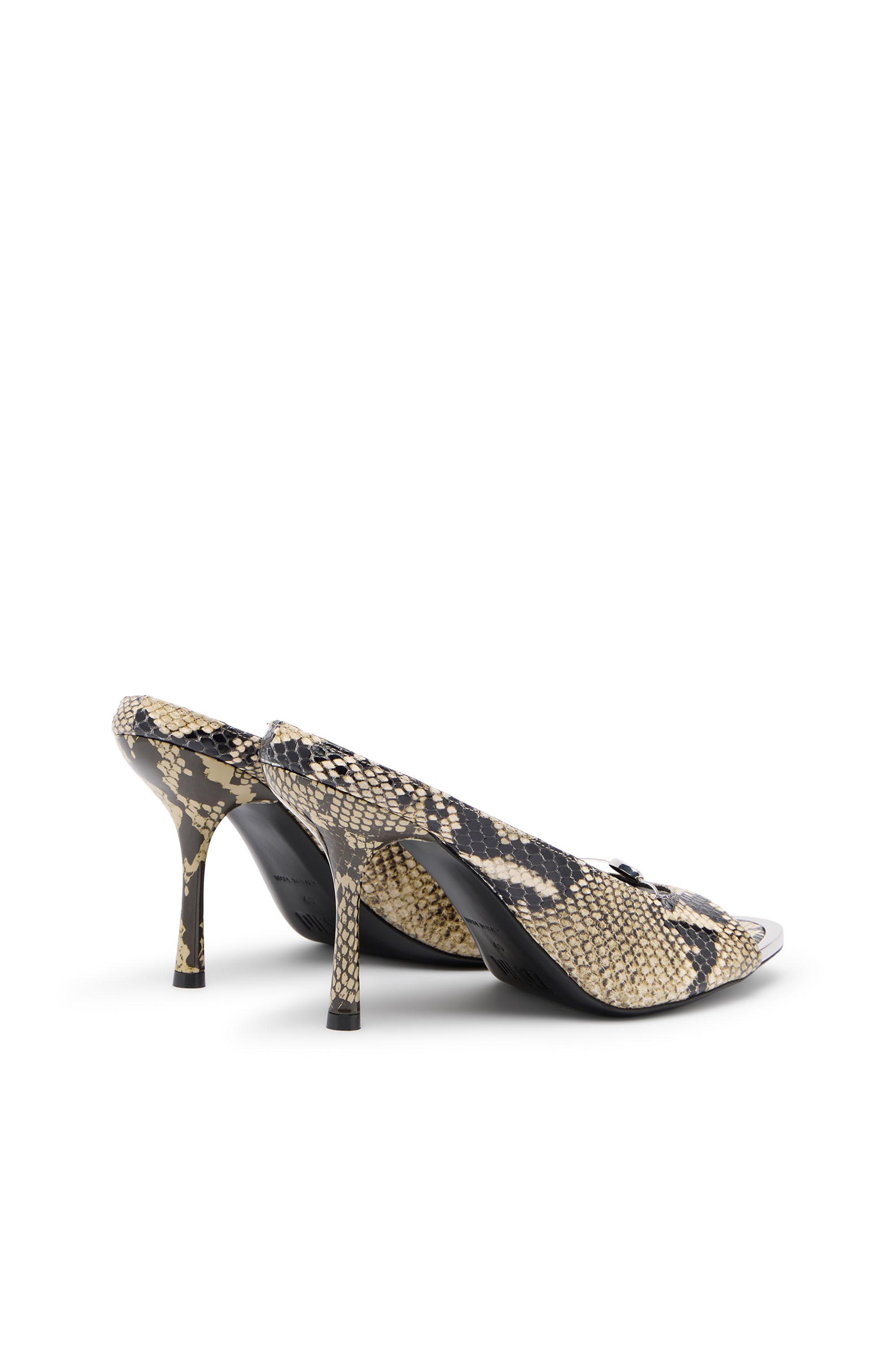 Diesel - D-DIAM'S SA 90, D-Diam's-Mule alte in pelle con Oval D galleggiante Donna in ToBeDefined - 3