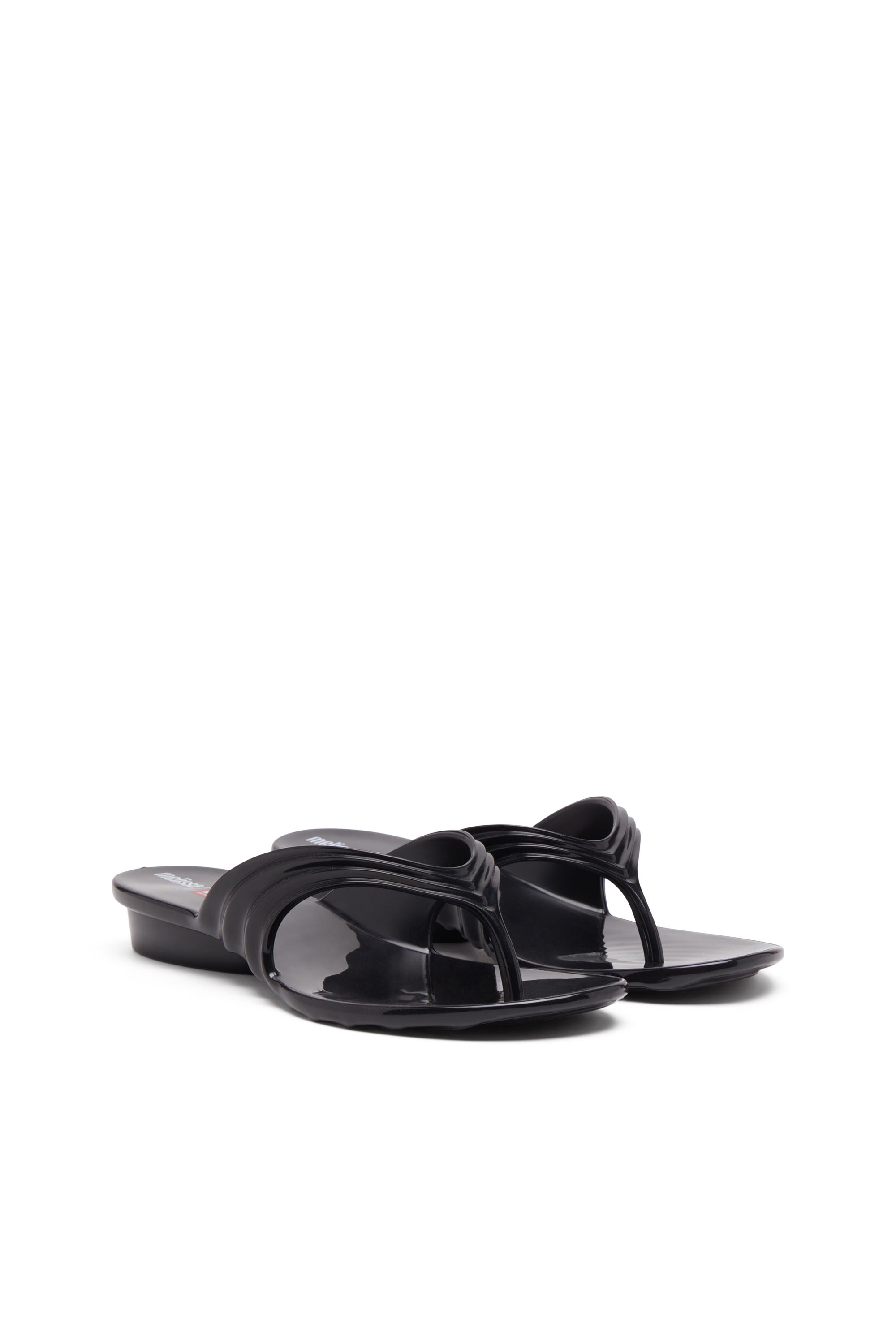 Diesel - MELISSA QUANTUM THONG, Infradito in Melflex® Donna in Nero - 3