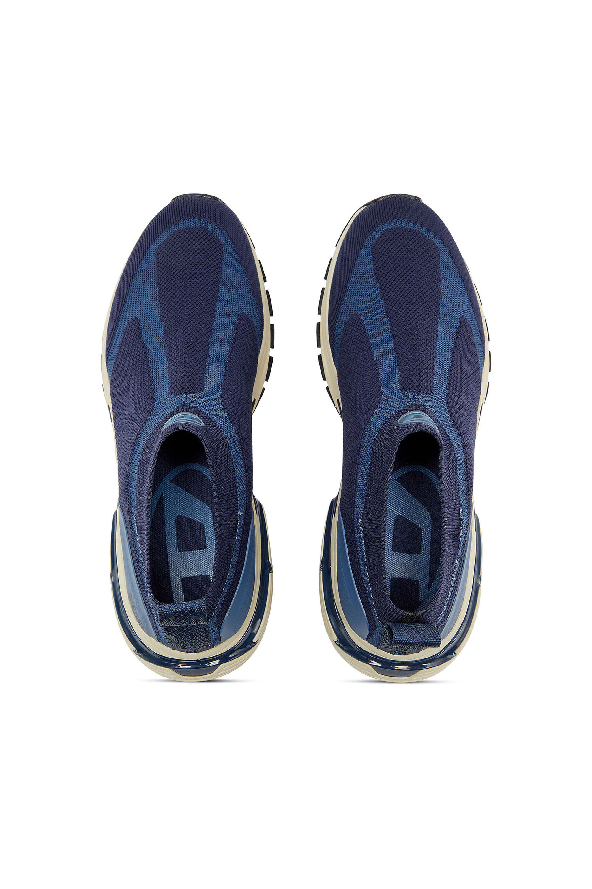 Diesel - S-PRO-V-DENSE-SOCKS, Pro-V-Dense-Sneakers a calzino in maglia slip-on Uomo in Blu - 4