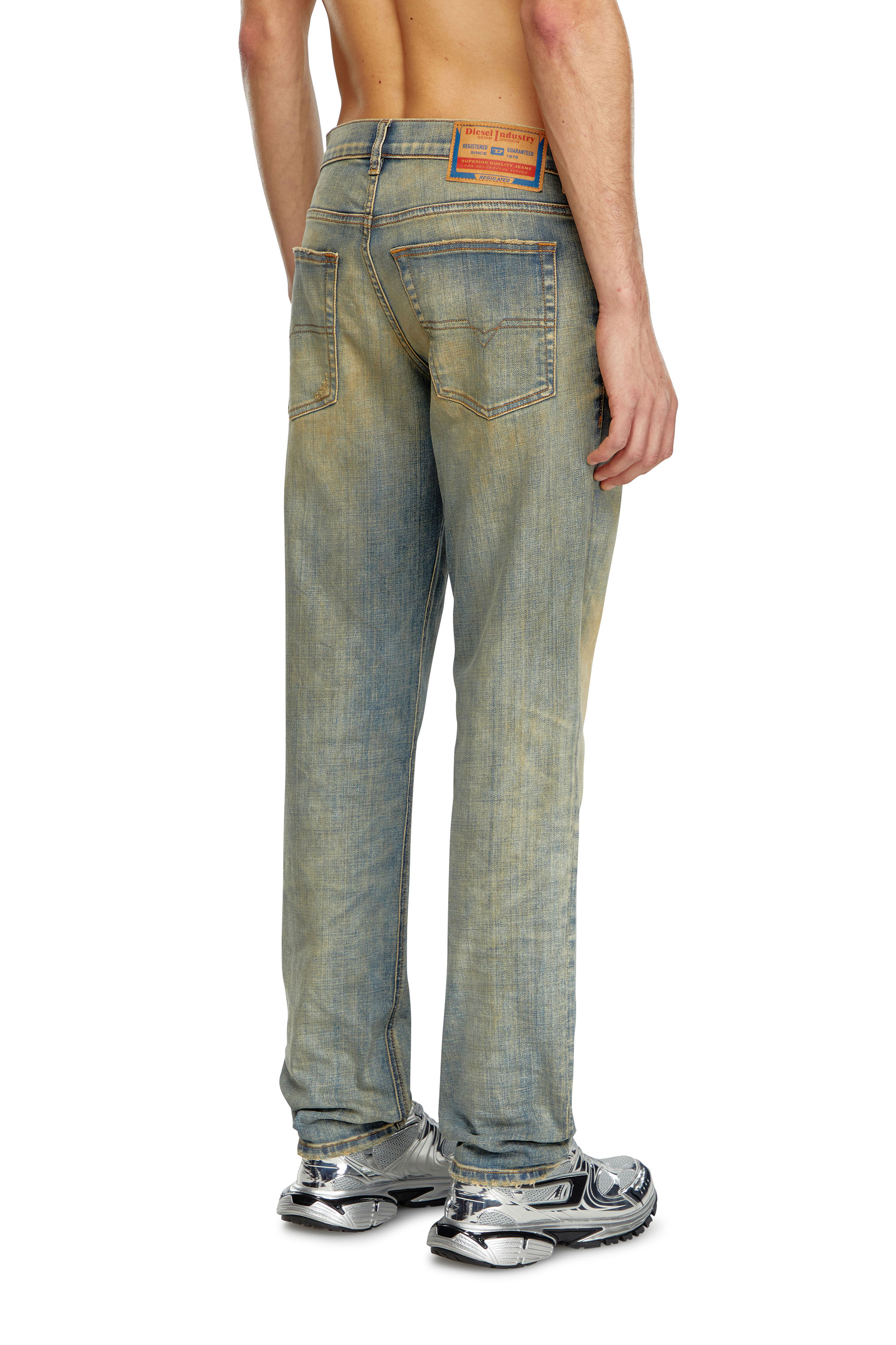 Diesel - Uomo Tapered Jeans 2023 D-Finitive 09J51, Blu medio - Image 4