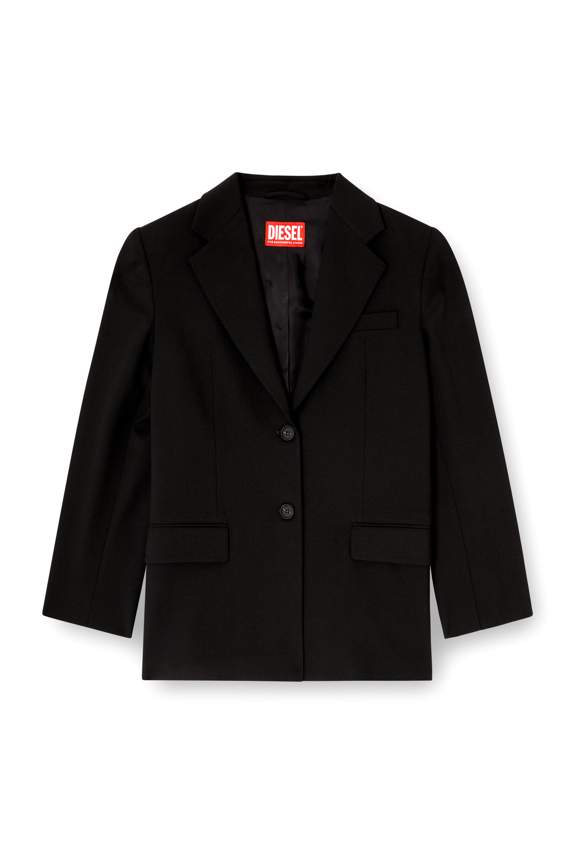 Diesel - G-KESS-R1, Blazer in misto lana Donna in Nero - 3