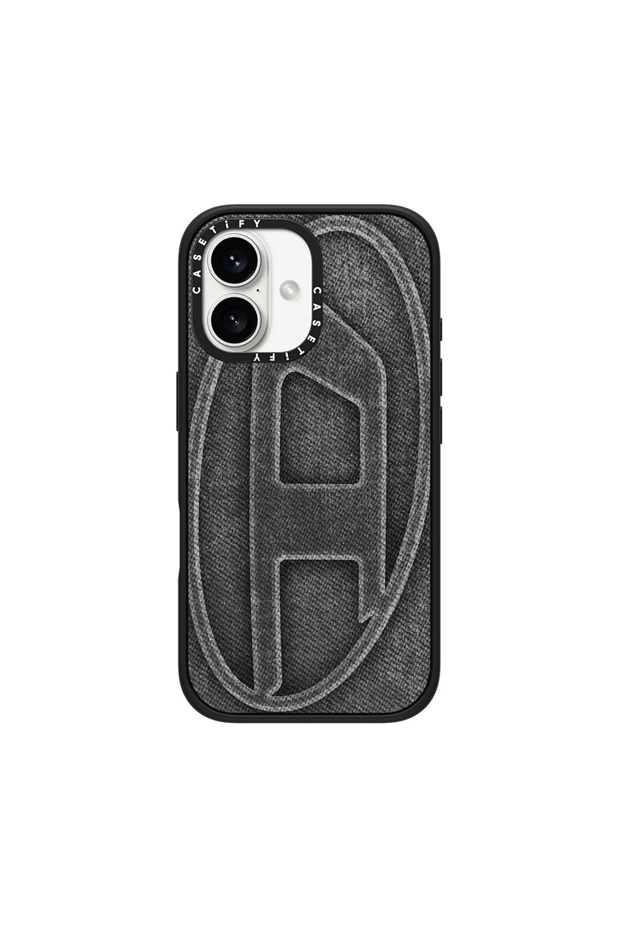 Diesel - 60578 MOULDED CASE, Custodia Oval D impact per iPhone 16 Unisex in Nero - 1