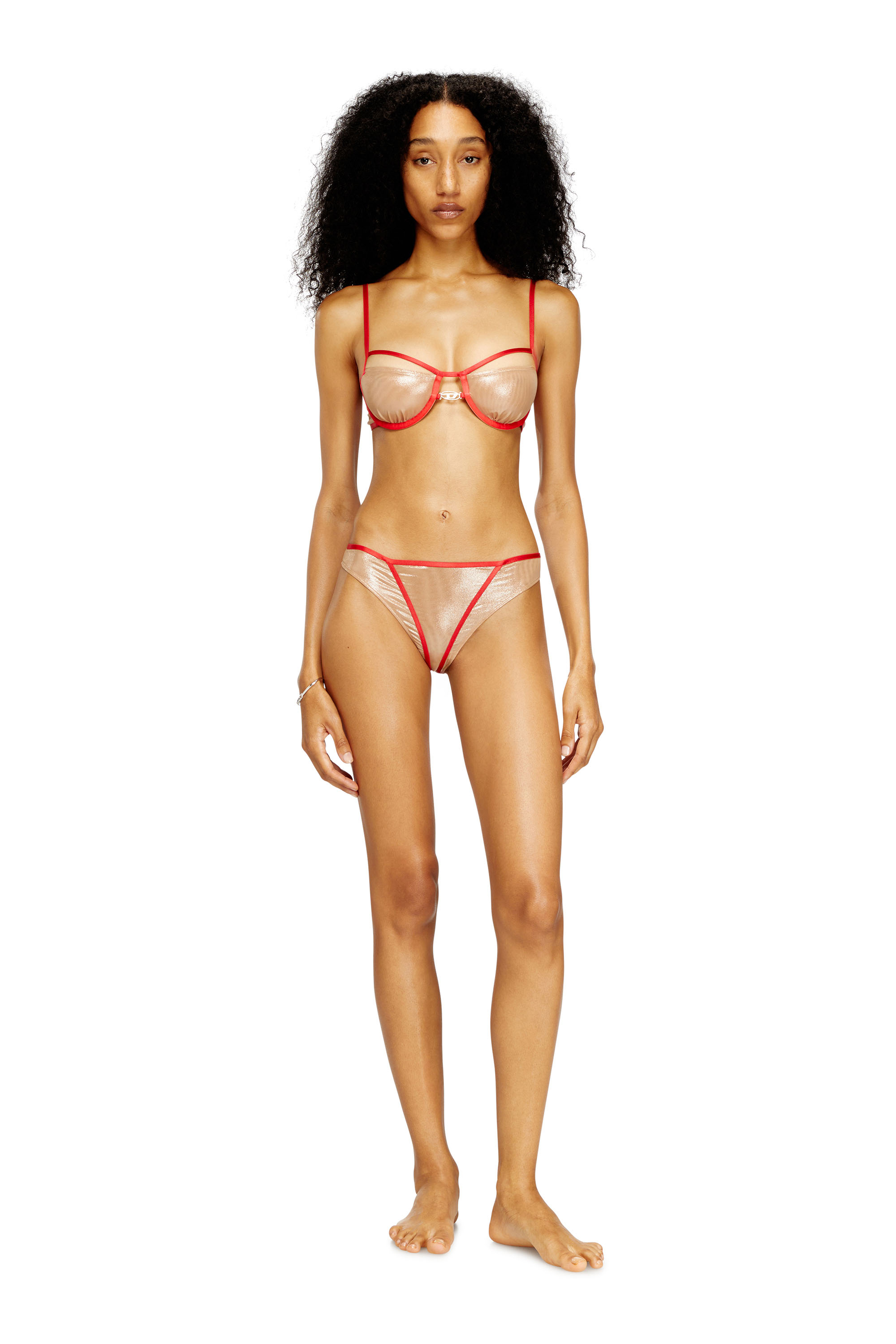 Diesel - CINDY-GFT, Reggiseno con ferretto e bordi a contrasto Donna in ToBeDefined - 2