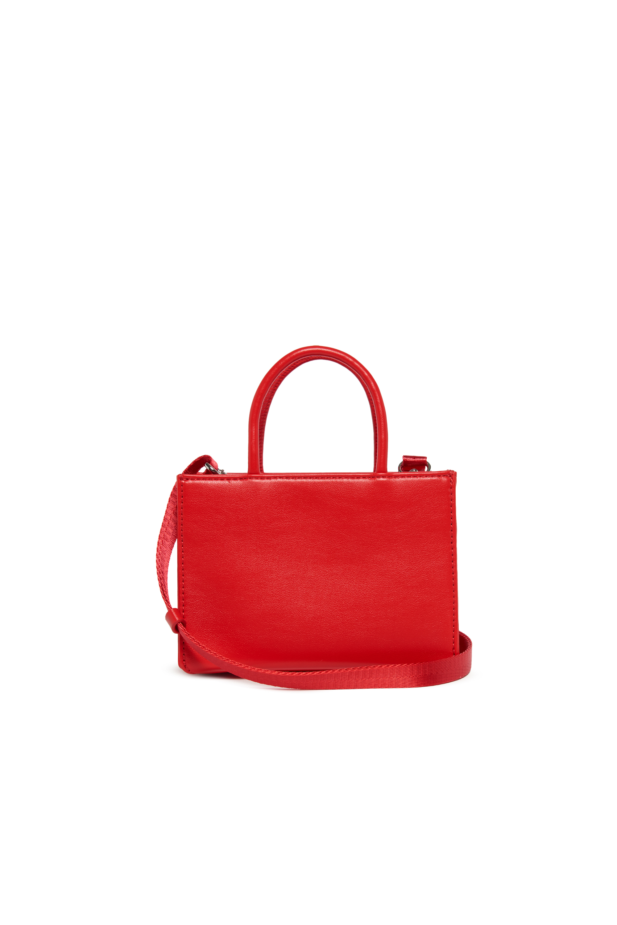 Diesel - DSL 3D MINI BAG, Dsl 3D - Borsa con manici Donna in Rosso - 2