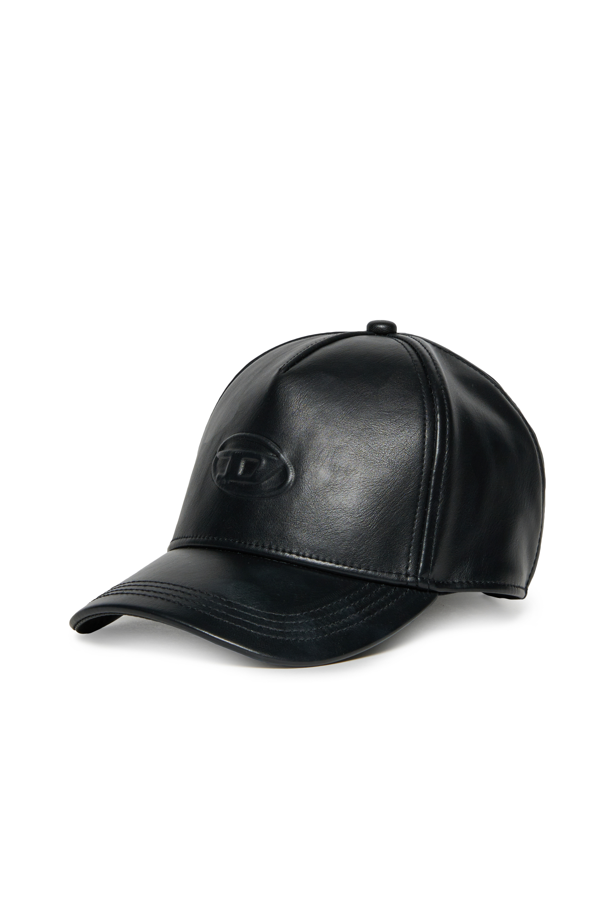 Diesel - FRELVA, Cappellino con logo in rilievo Unisex in Nero - 1