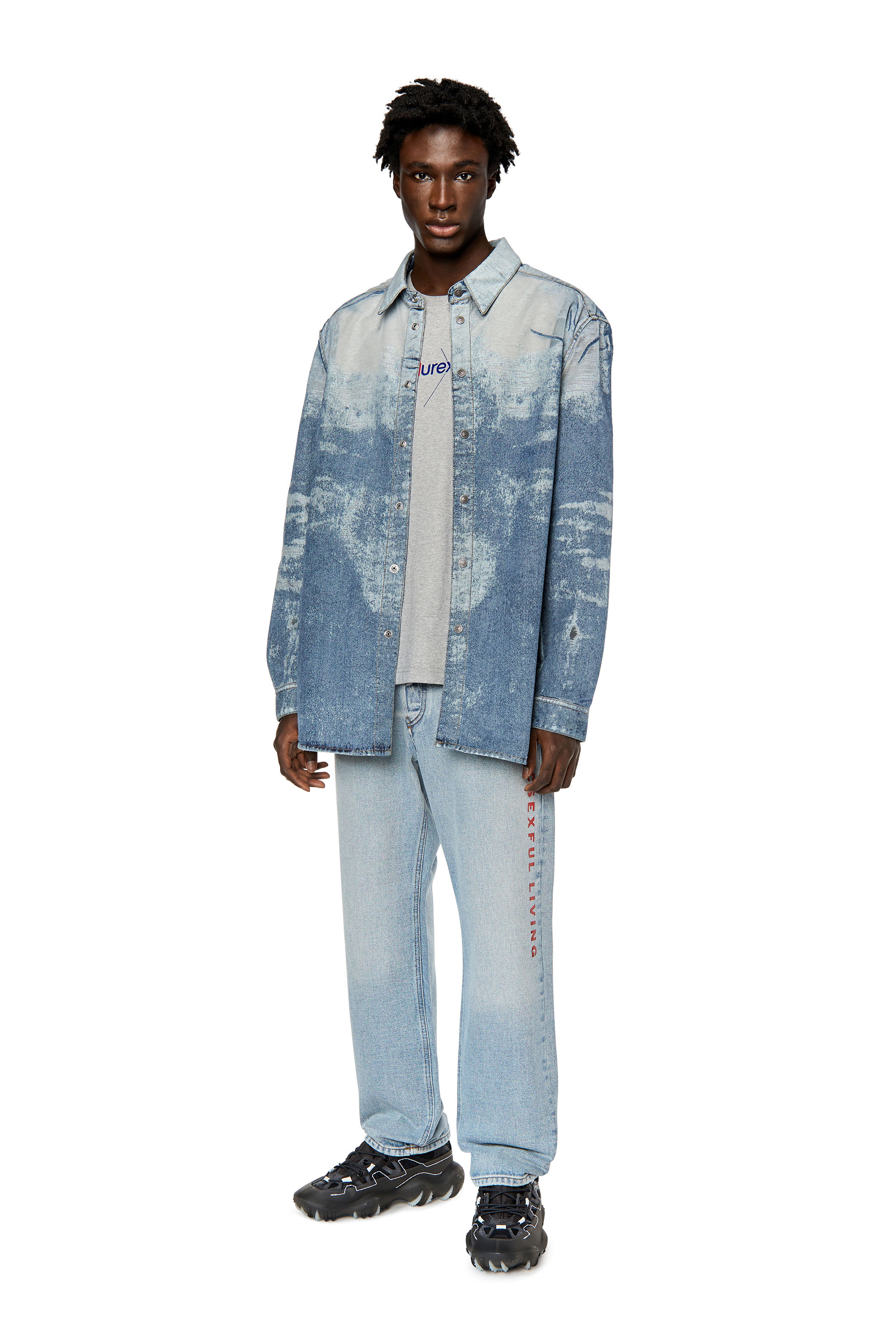 Diesel - DX-T-NLABEL, Grigio - Image 4
