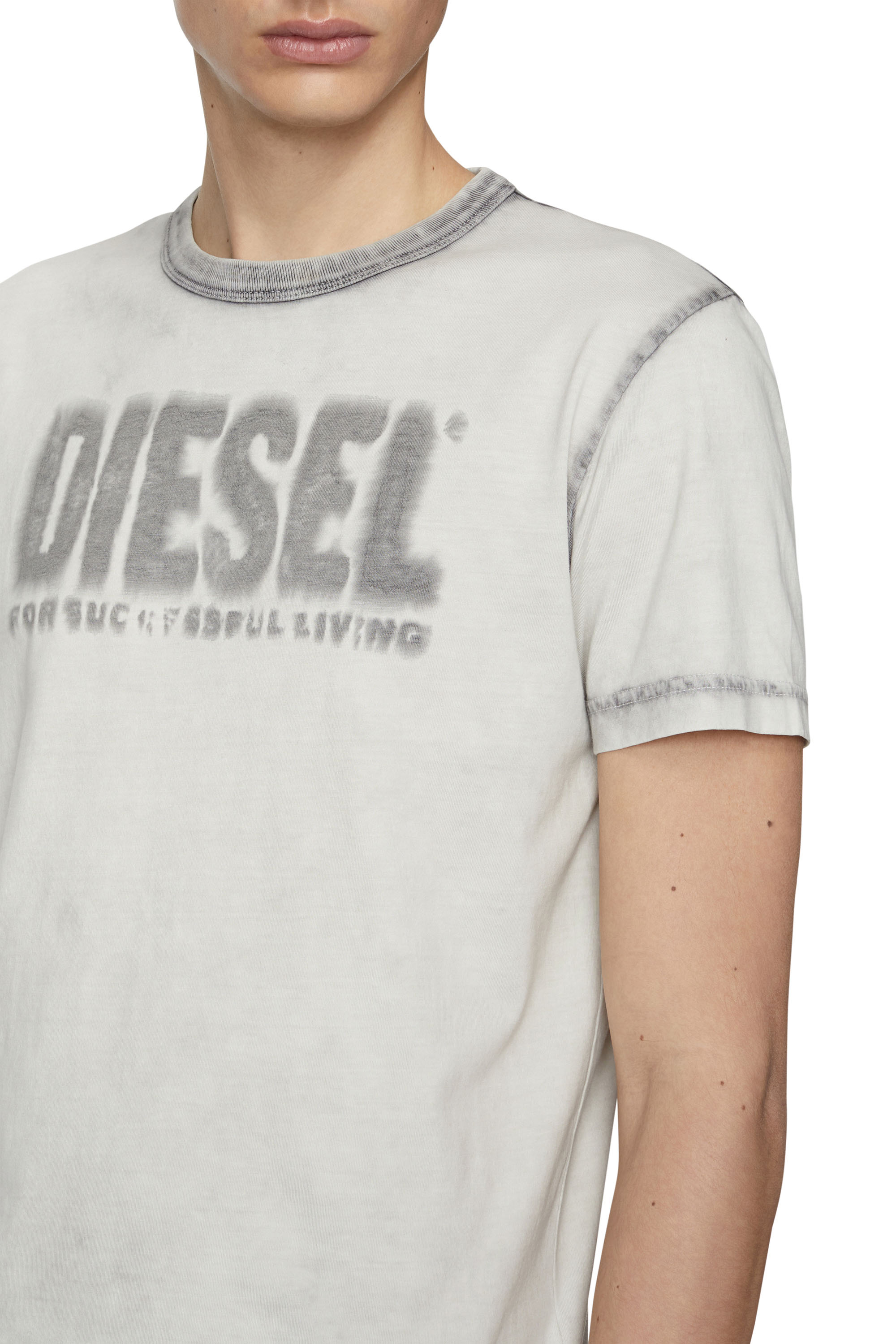 Diesel Maglia a maniche corte camiseta t-shirt Uomo Vestiti Top e t-shirt T-shirt T-shirt con stampe Diesel T-shirt con stampe 