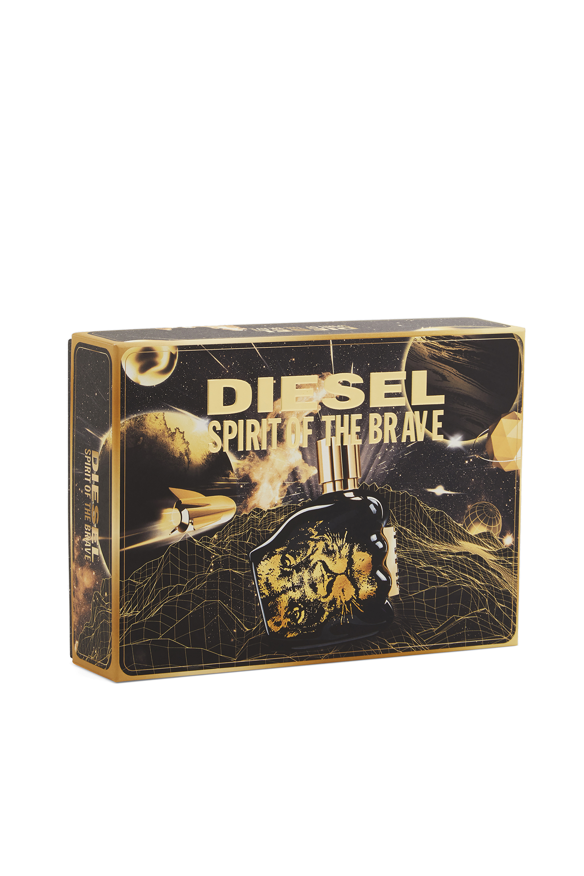 Diesel - SPIRIT OF THE BRAVE 50ML GIFT SET, Set regalo SPIRIT OF THE BRAVE Uomo in Nero - 3