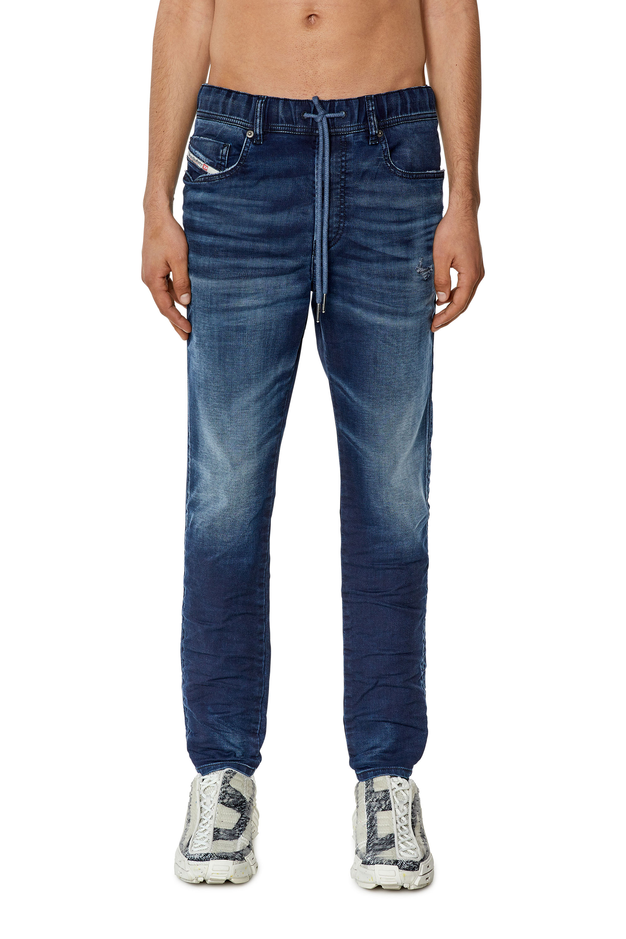 Diesel - Slim E-Spender JoggJeans® 068FQ, Blu Scuro - Image 1