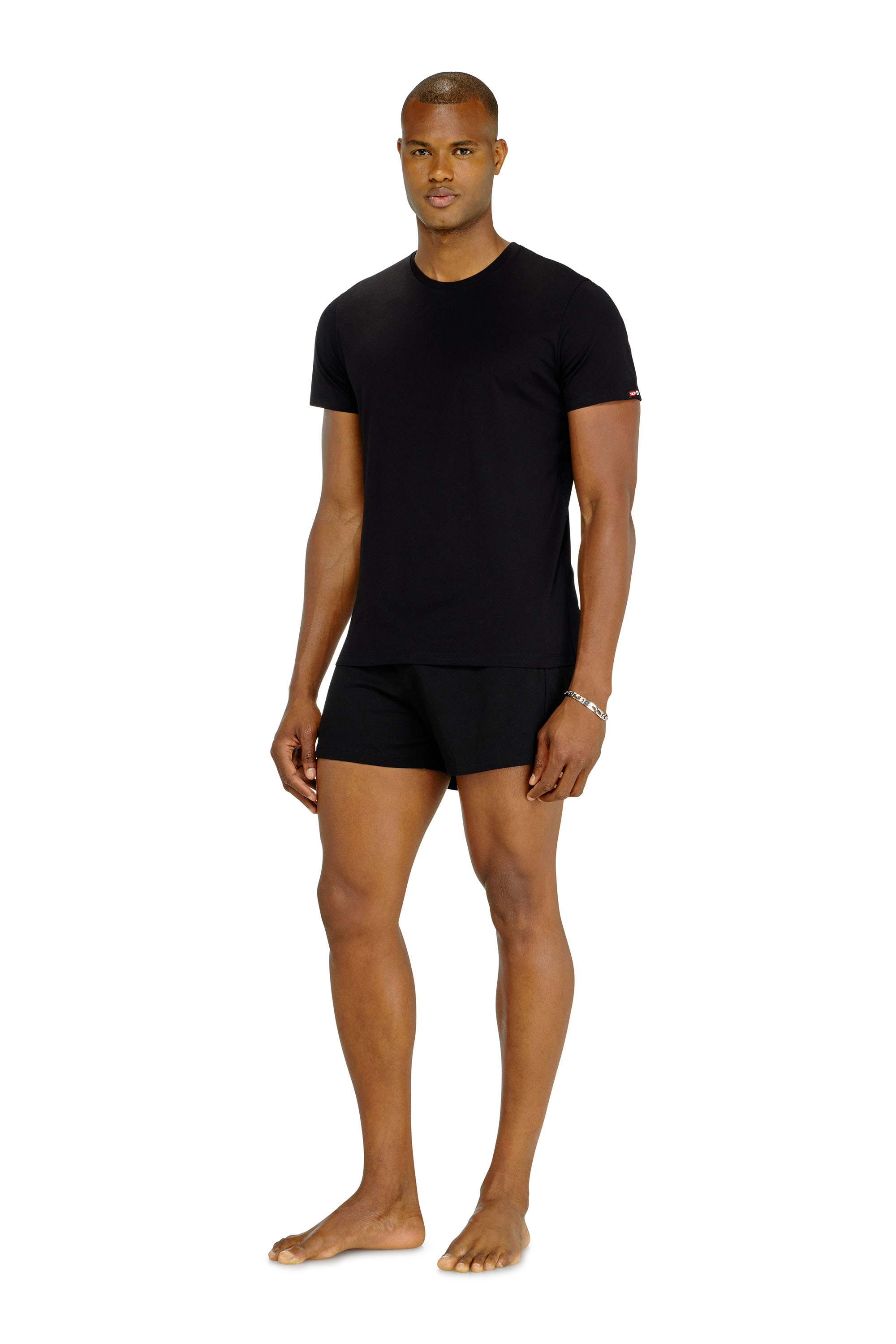 Diesel - RANDAL-D-CORE-3PACK, Set da tre T-shirt in cotone Uomo in Nero - 3