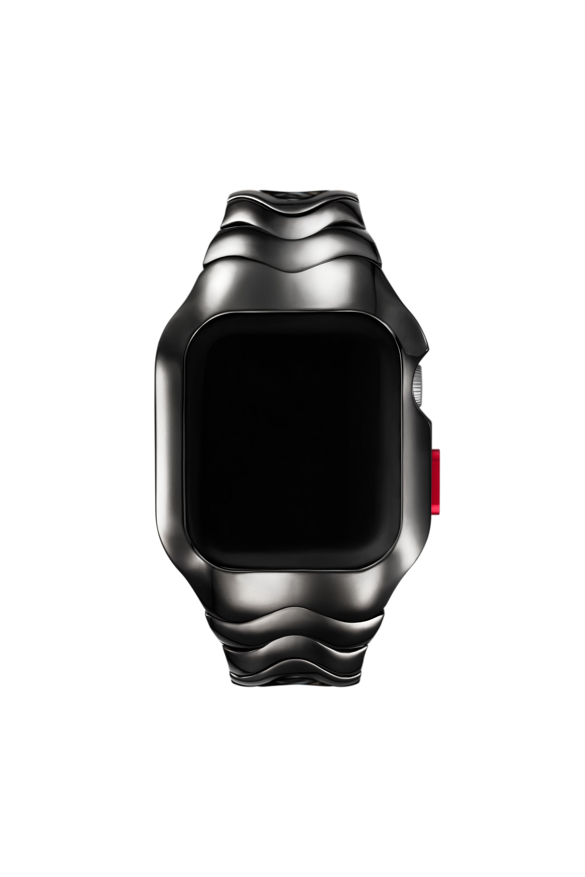 Diesel - DSS0025, Unibody in acciaio inossidabile color canna di fucile per Apple Watch®, da 45 mm Unisex in Nero - 1