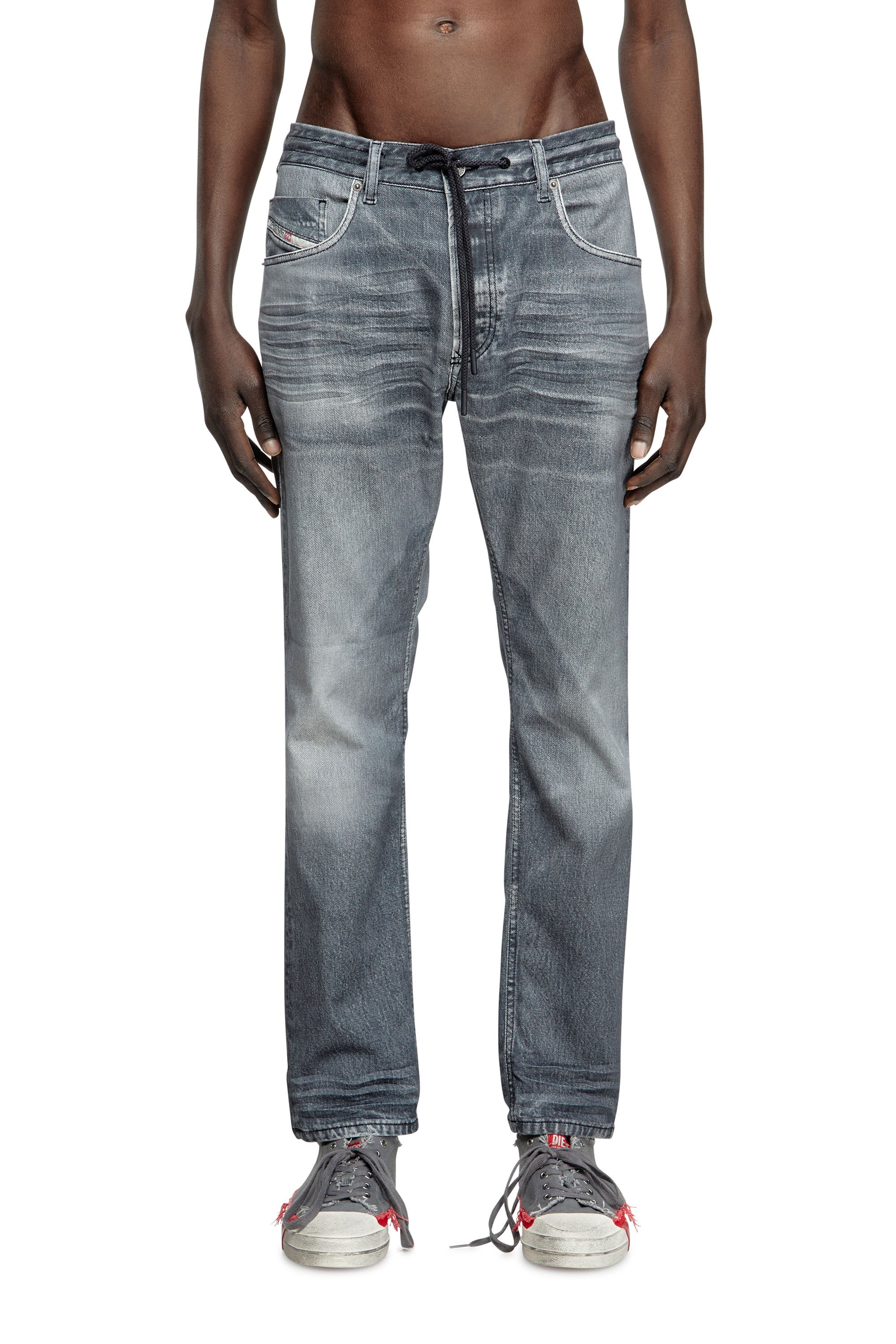 Diesel - Regular 2030 D-Krooley Joggjeans® 068PC Uomo, Blu Chiaro - Image 1