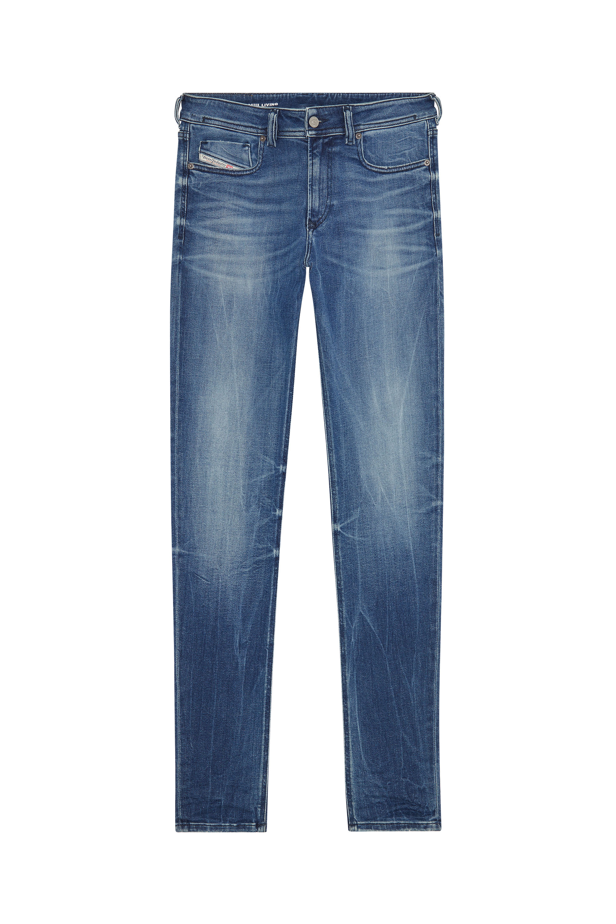 Diesel - Skinny Jeans 1979 Sleenker 09G30, Blu medio - Image 5