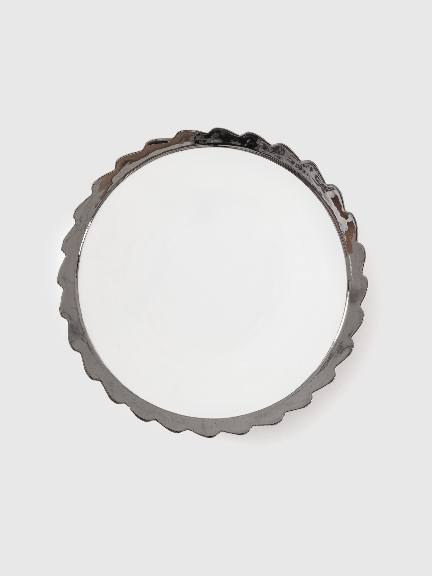 Diesel - 10992SIL MACHINE, Piatto piano in porcellana Unisex in Bianco - 1