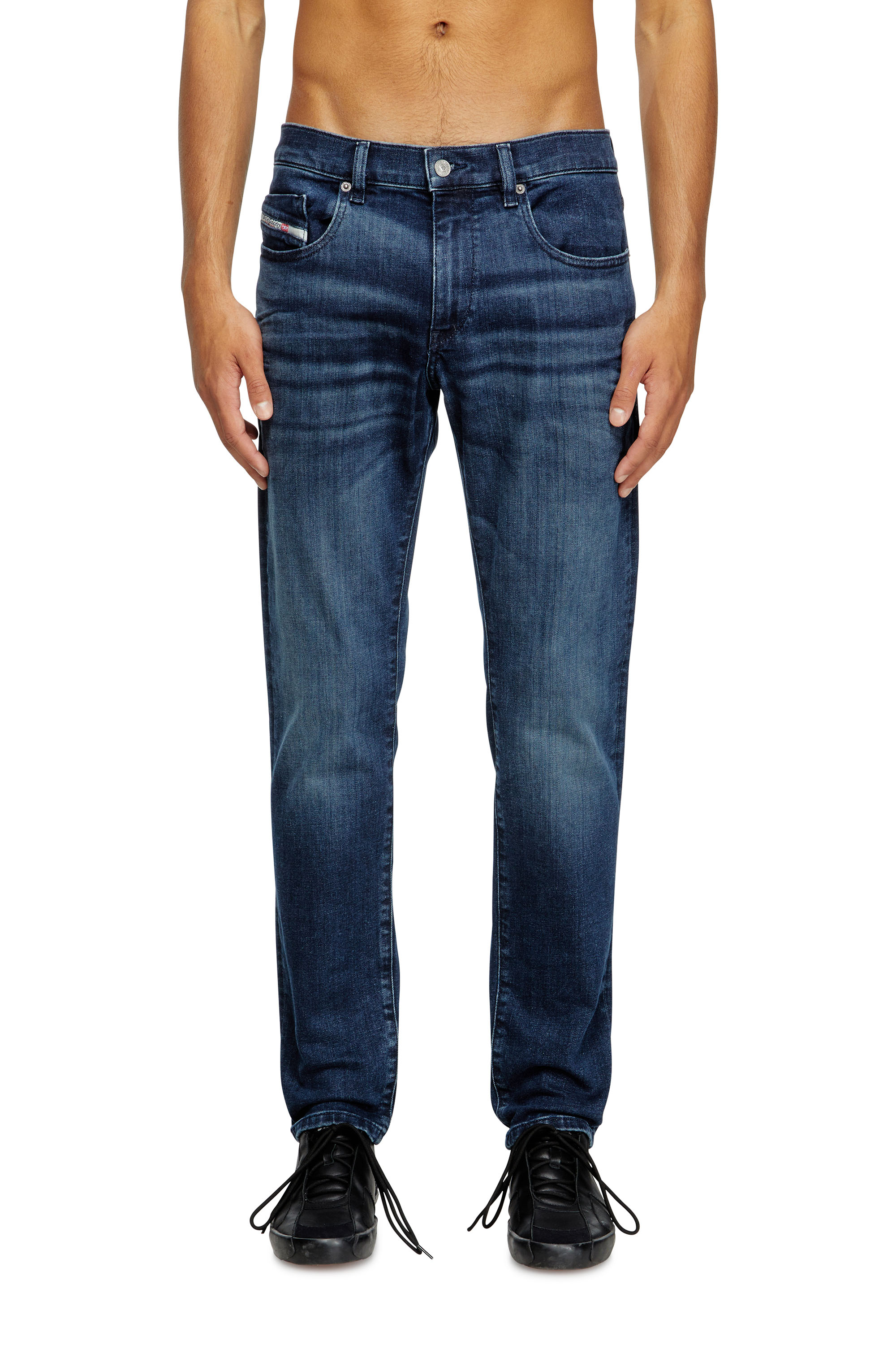 Diesel - Slim Jeans 2019 D-Strukt 0GRDJ Uomo, Blu Scuro - Image 2