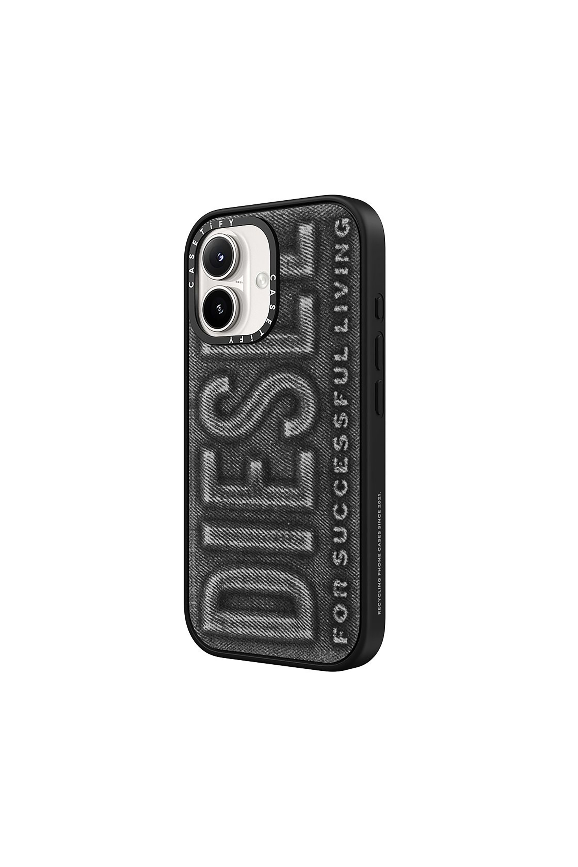 Diesel - 60562 MOULDED CASE, Custodia Biscotto impact per iPhone 16 Unisex in Nero - 2