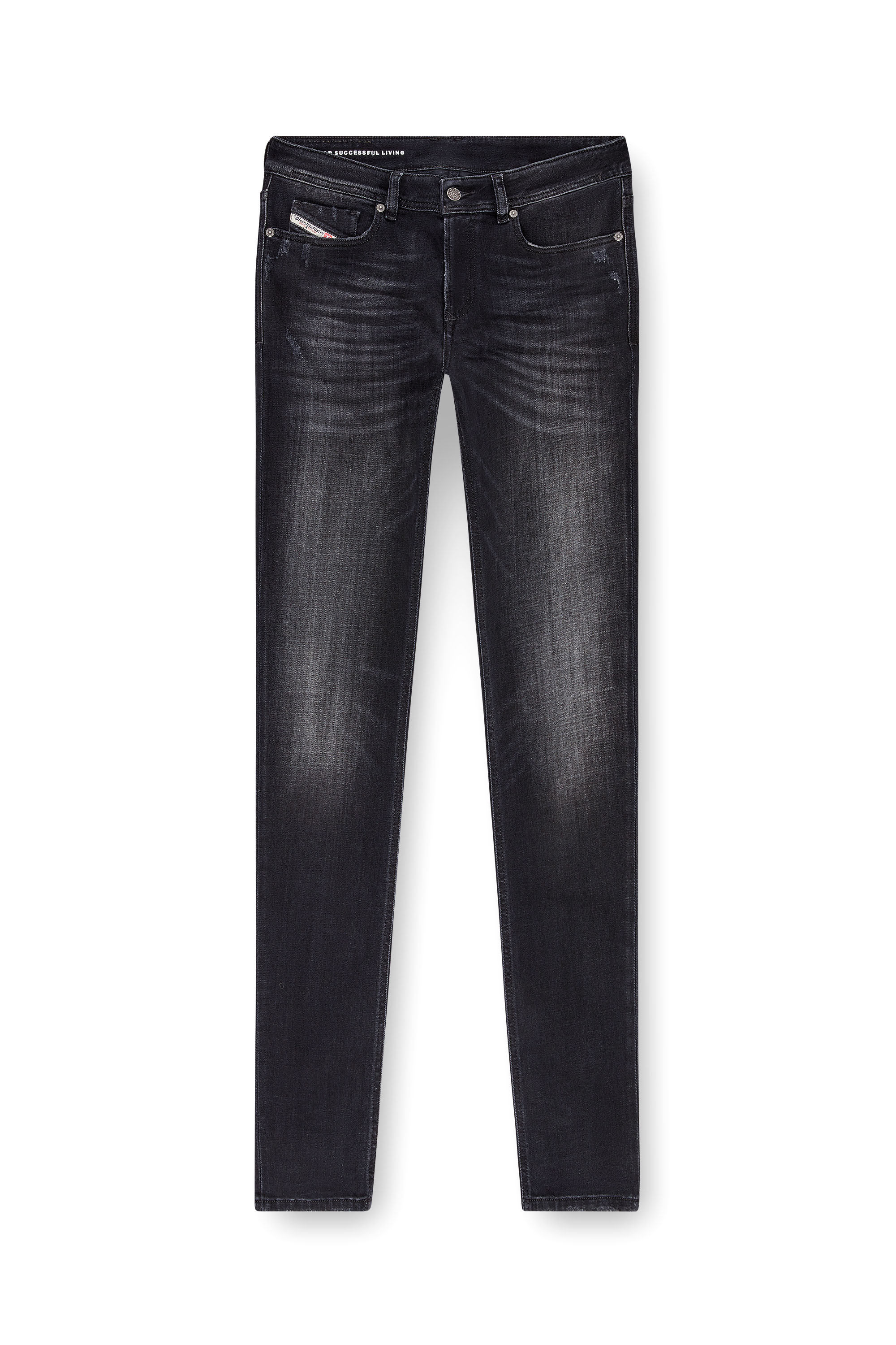 Diesel - Uomo Skinny Jeans 1979 Sleenker 09K11, Nero/Grigio scuro - Image 2