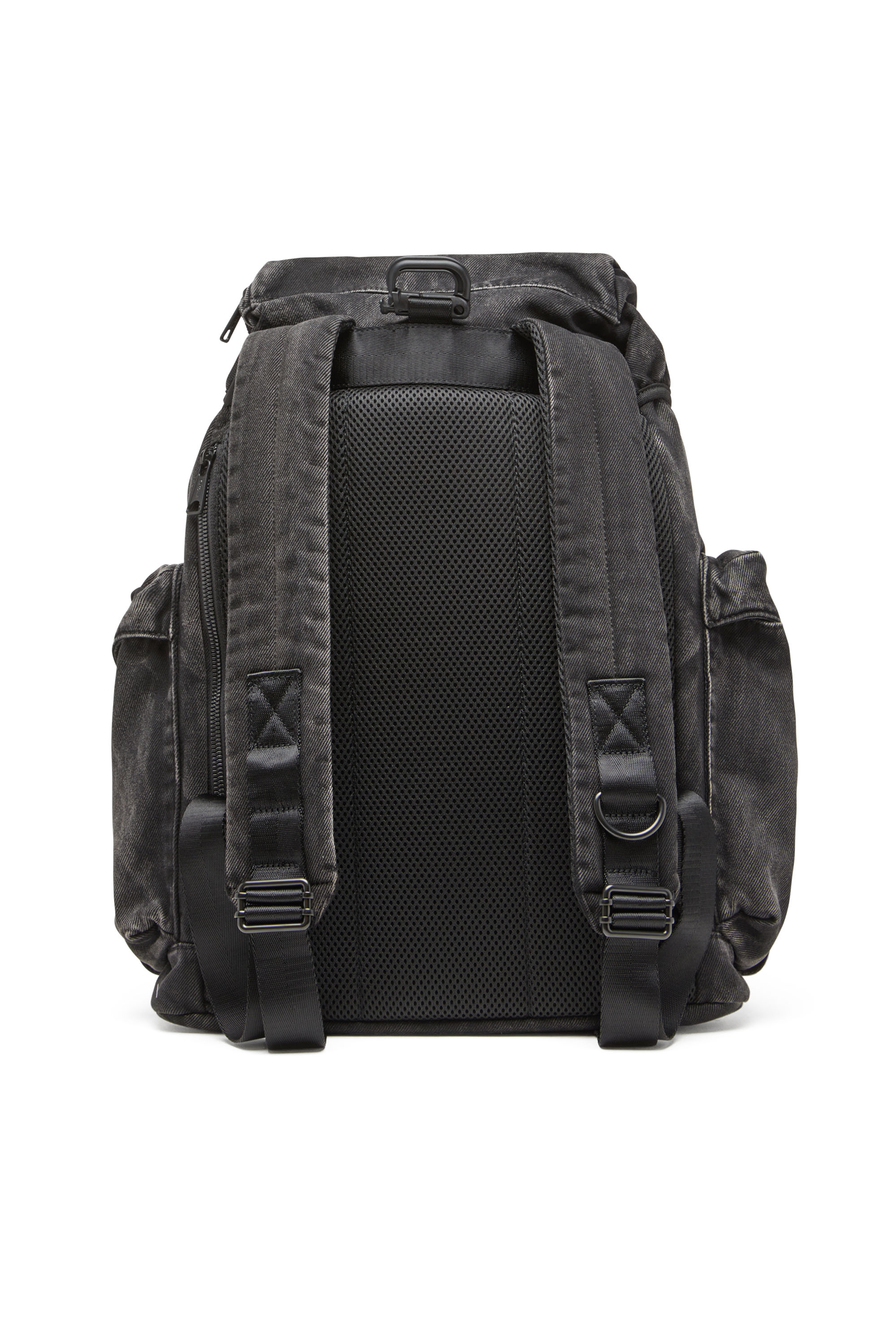 Diesel - UTLT BACKPACK, Utlt Backpack-Zaino utility in denim cloudy Uomo in Nero - 2